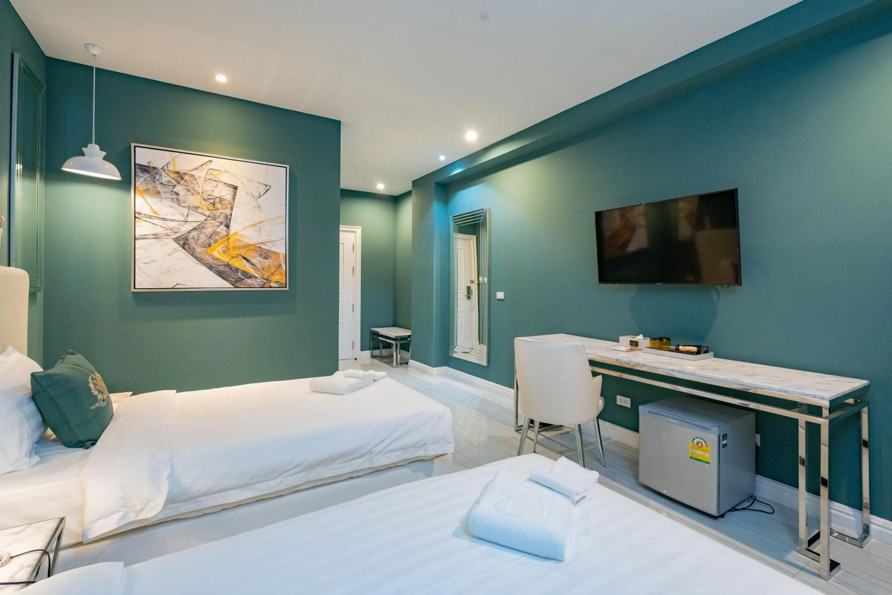 Bed in Belle Grand Hotel