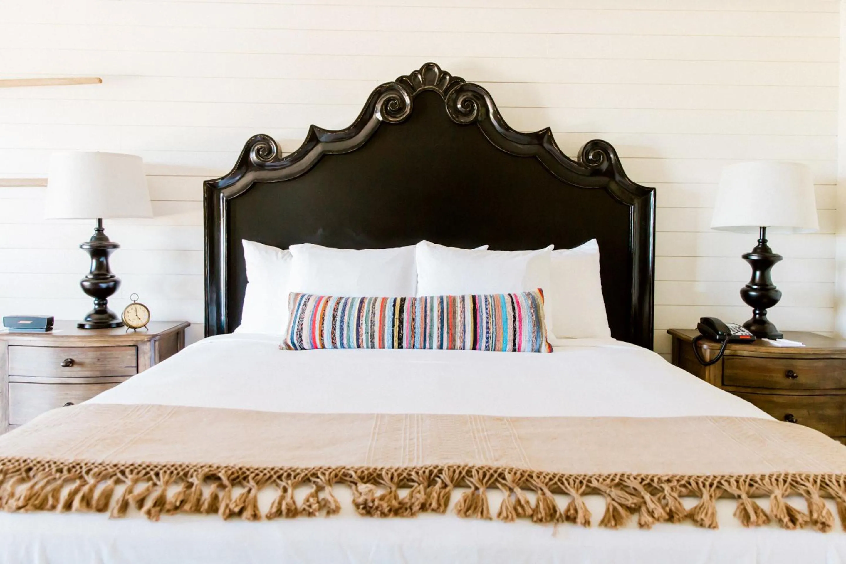 Bed in Hillside Boutique Hotel