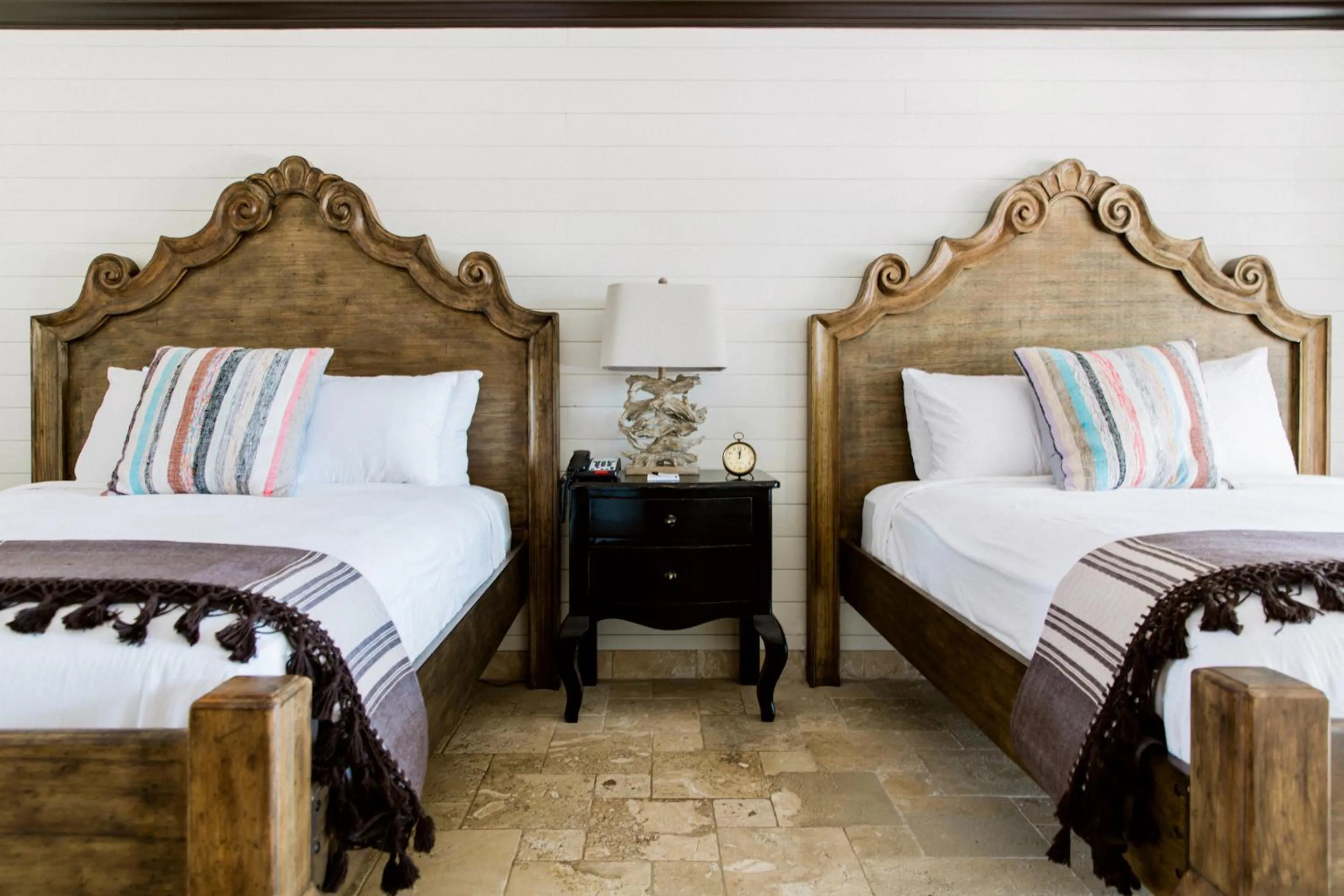 Bed in Hillside Boutique Hotel