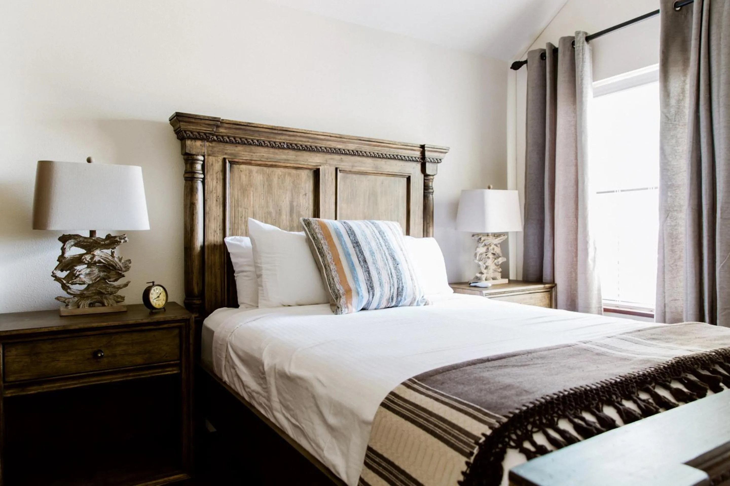 Bed in Hillside Boutique Hotel