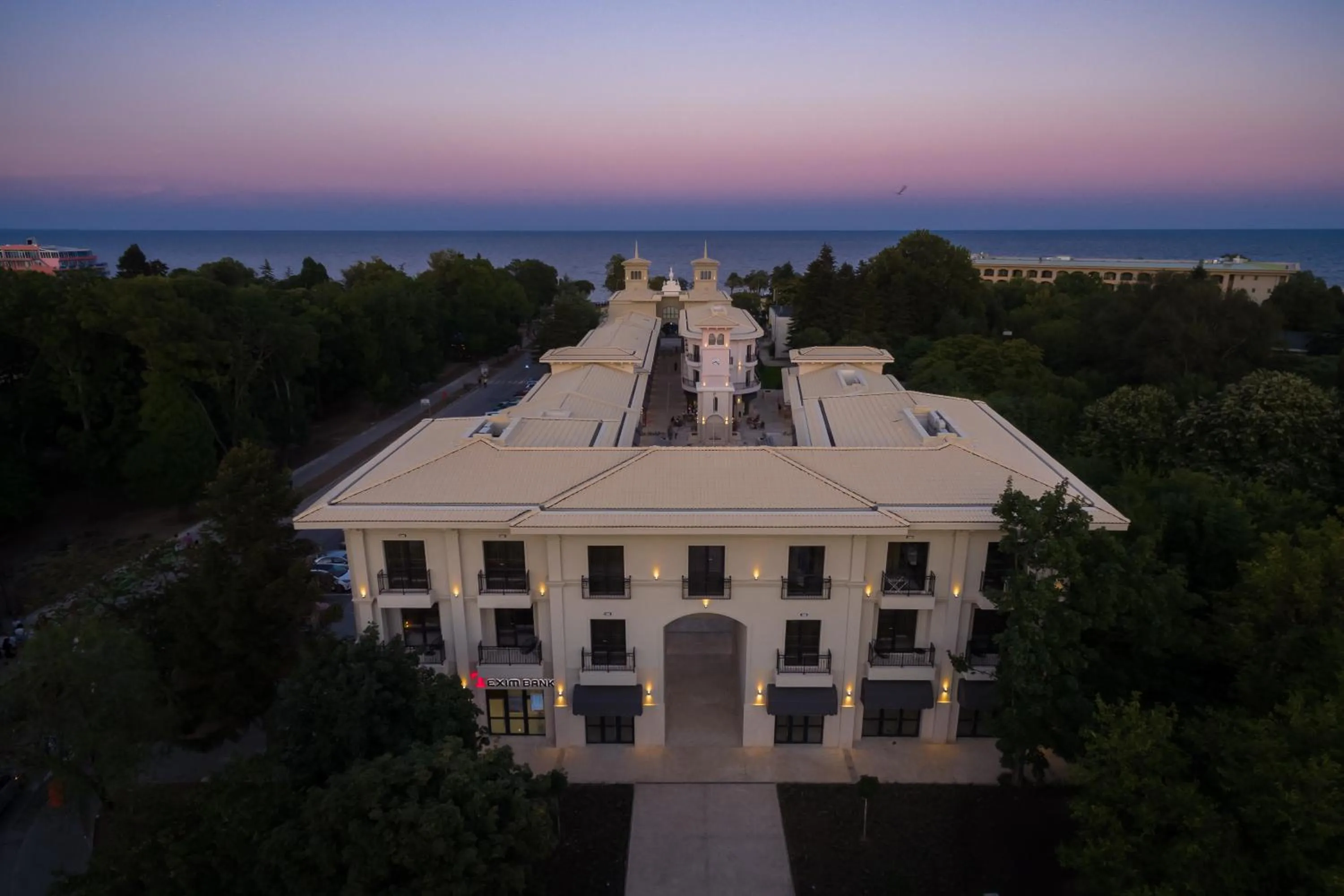 Bird's eye view in Primorski Hotel