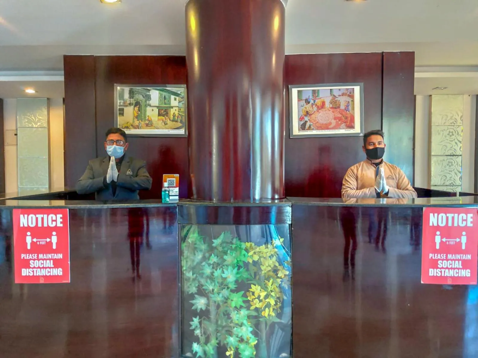 Lobby or reception in Excel Hotels and Resorts Bhimtal