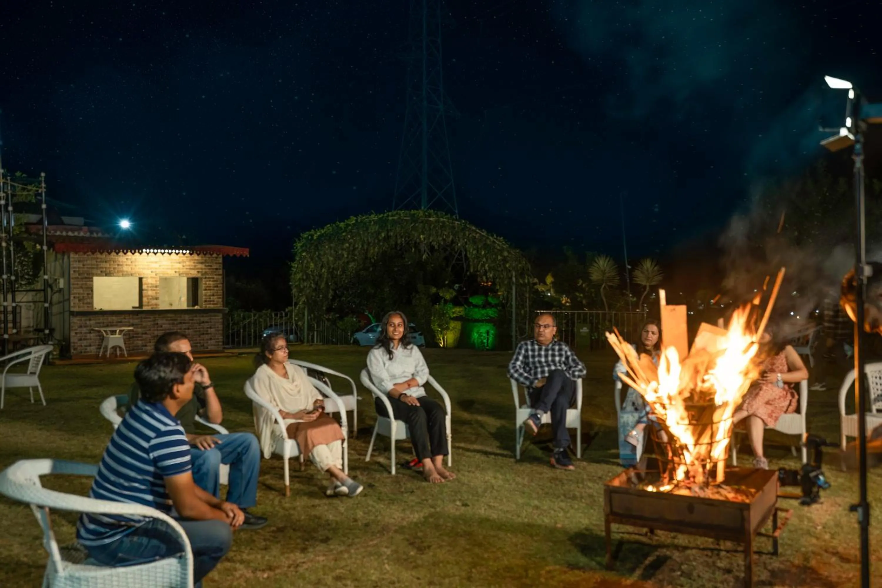 Garden in Excel Hotels and Resorts Bhimtal