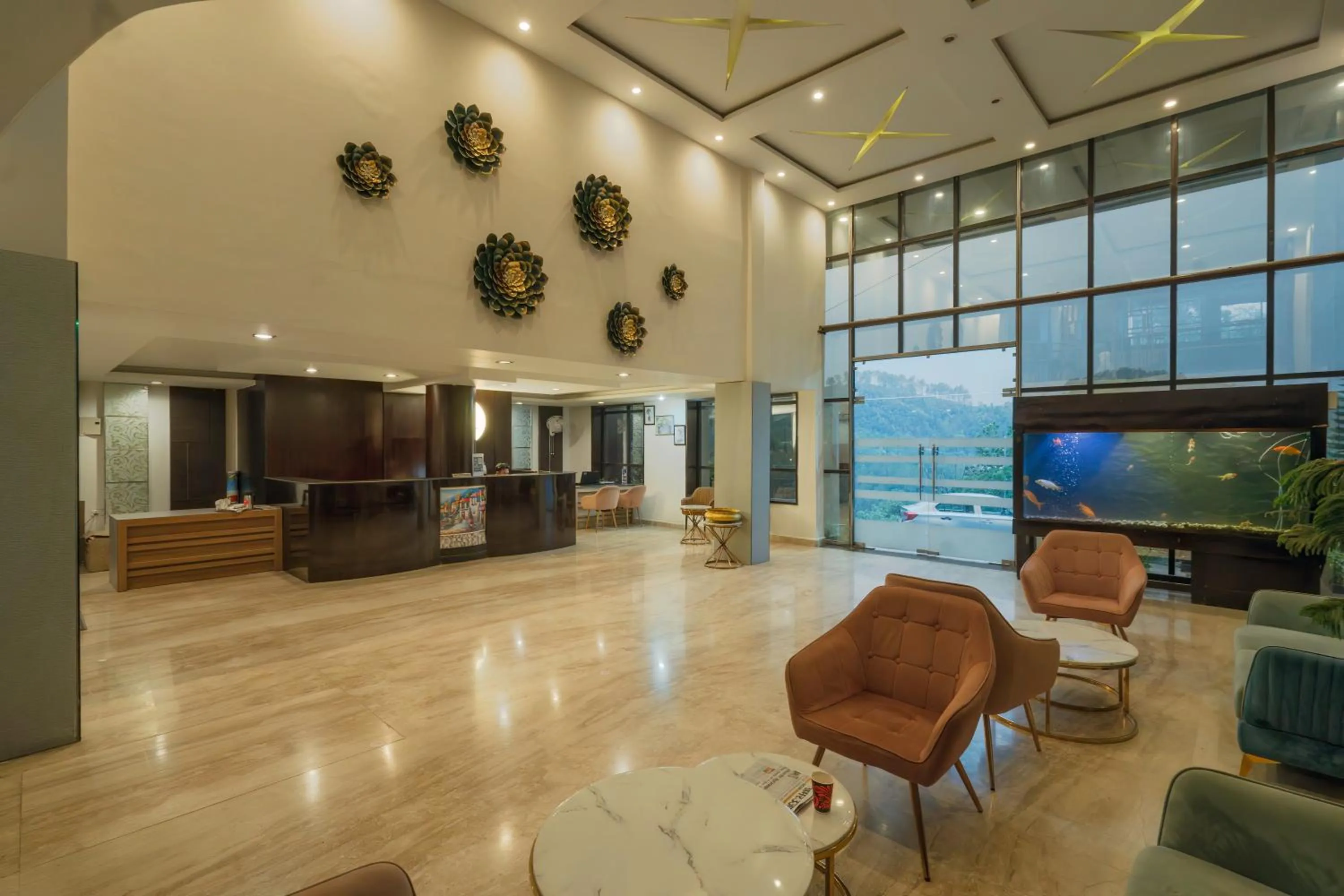 Lobby or reception in Excel Hotels and Resorts Bhimtal