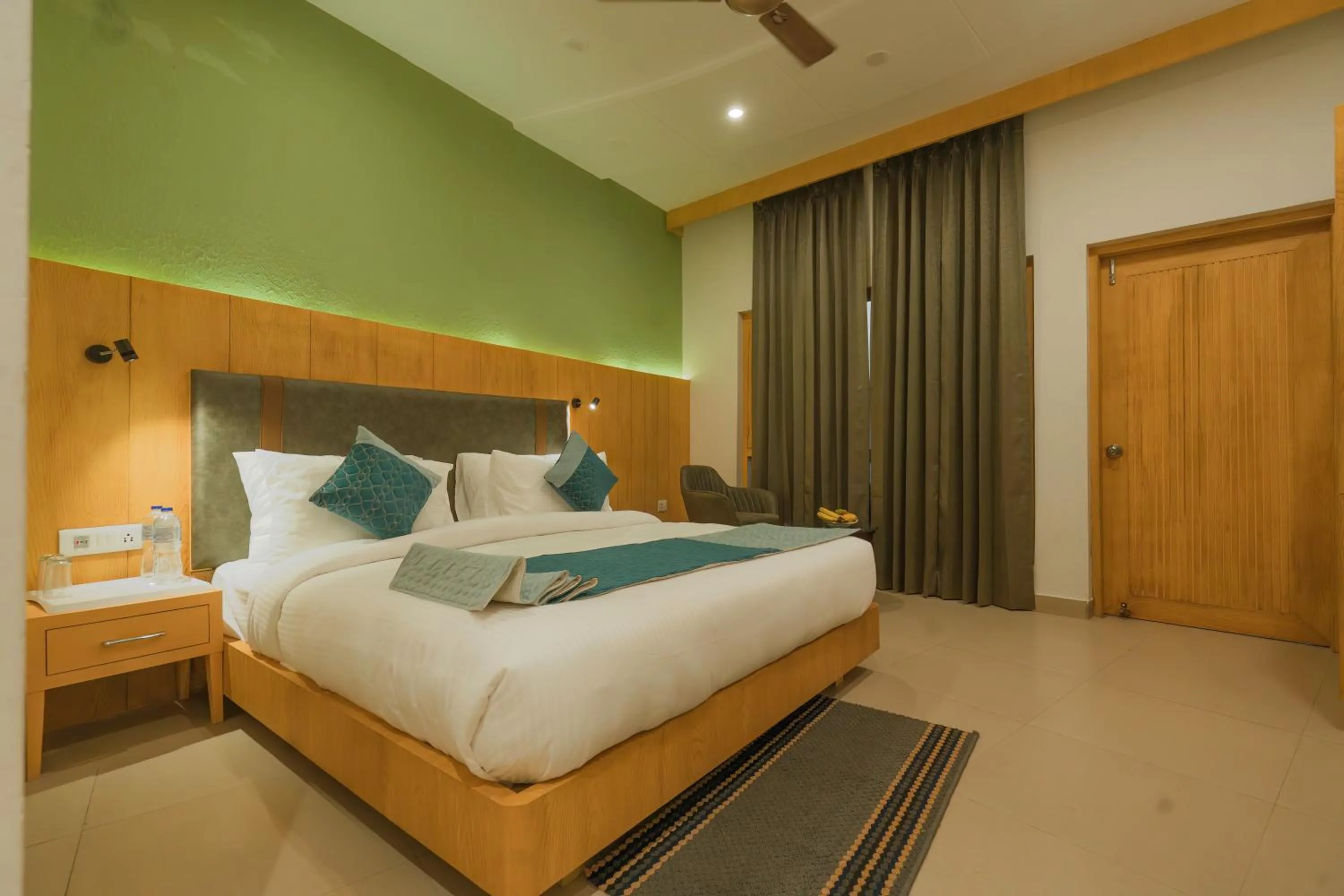 Bedroom, Bed in Excel Hotels and Resorts Bhimtal