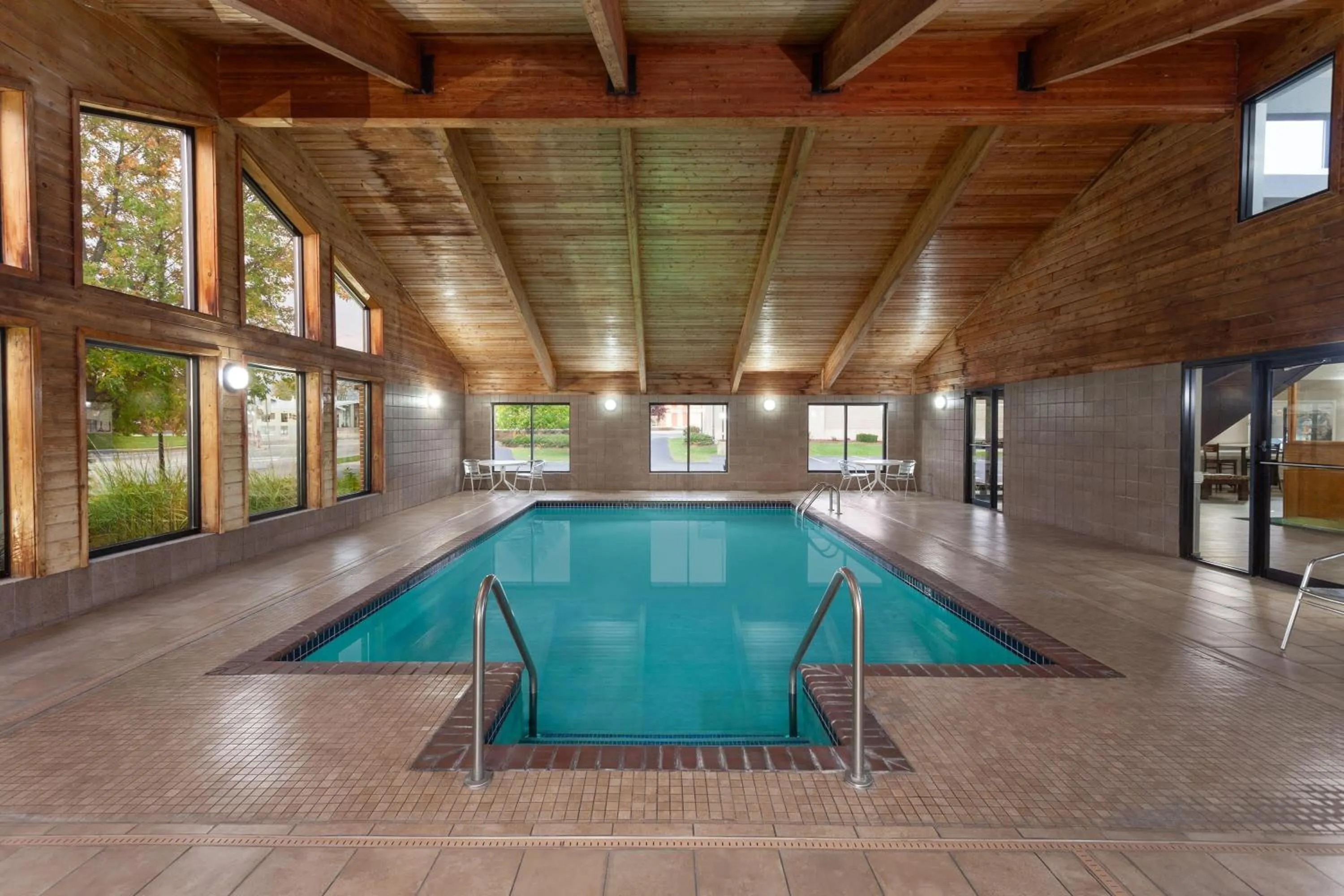 Swimming pool in AmericInn by Wyndham Plymouth