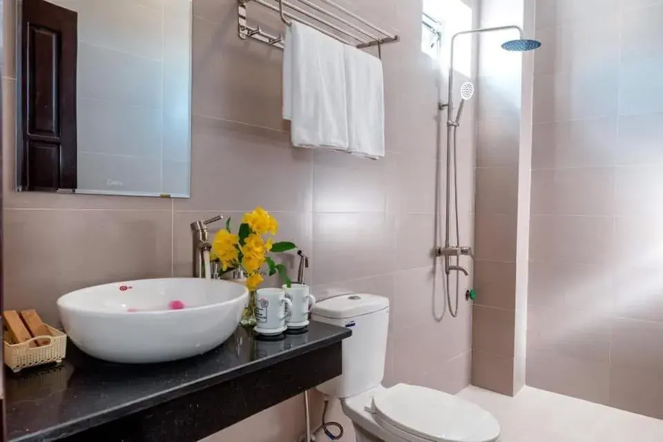 Triple Room with Terrace in PaPa Villa Homestay Triple Room with Terrace in PaPa Villa Homestay