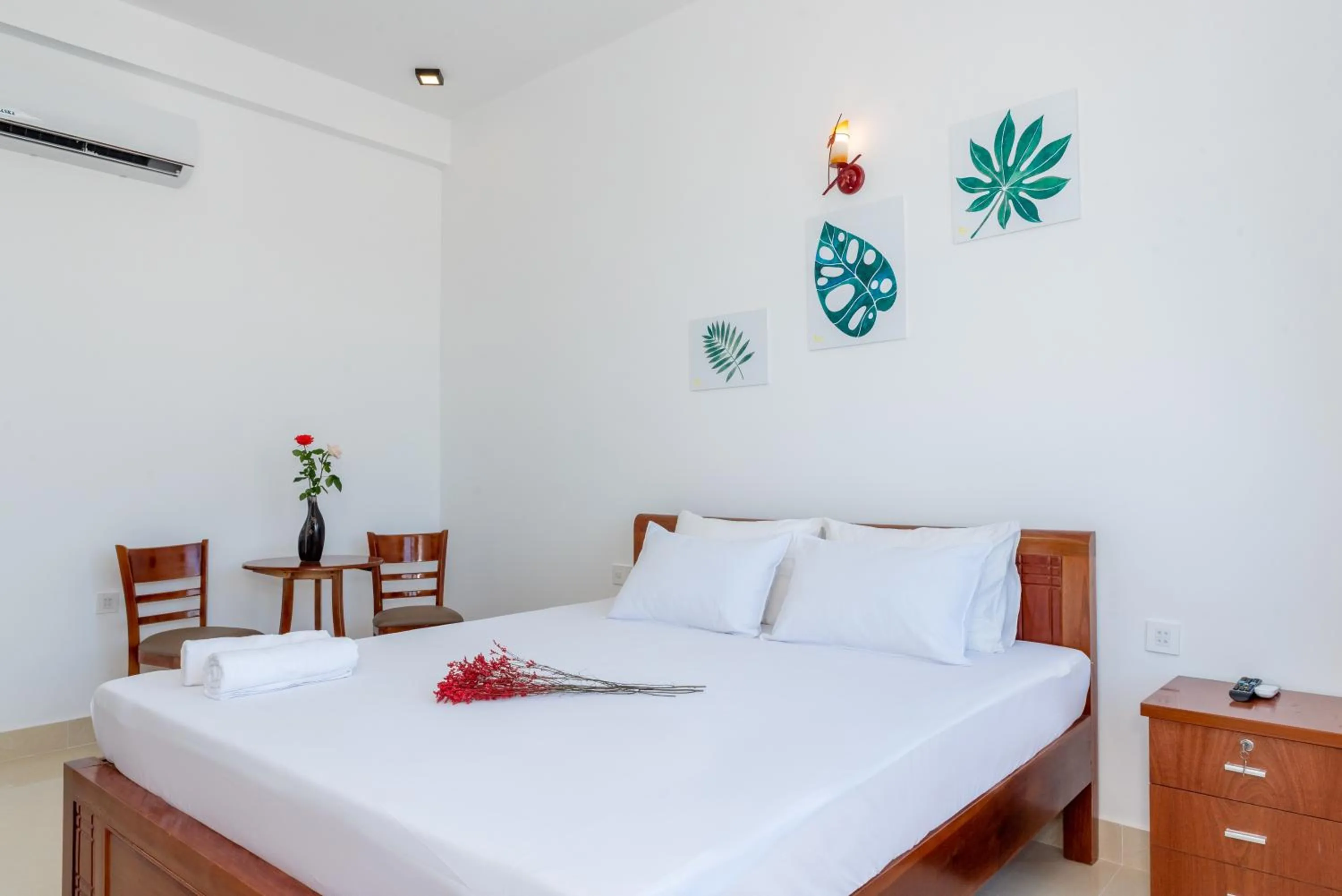 Bed in PaPa Villa Homestay