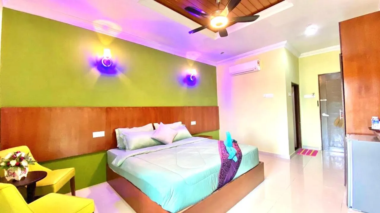 Bed in Norshah Village Resort