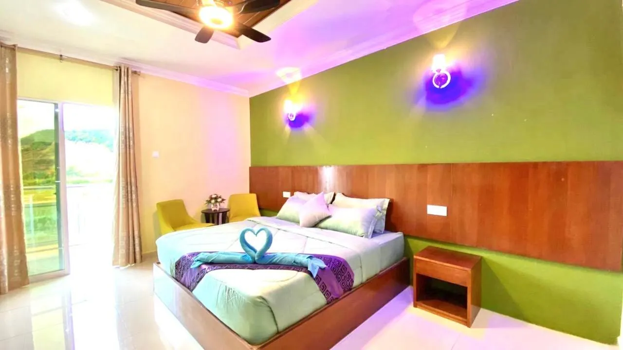 Bedroom, Bed in Norshah Village Resort