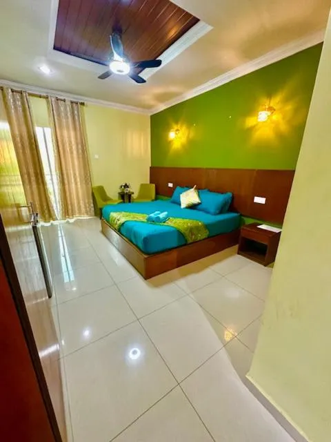 Pool view, Bed in Norshah Village Resort