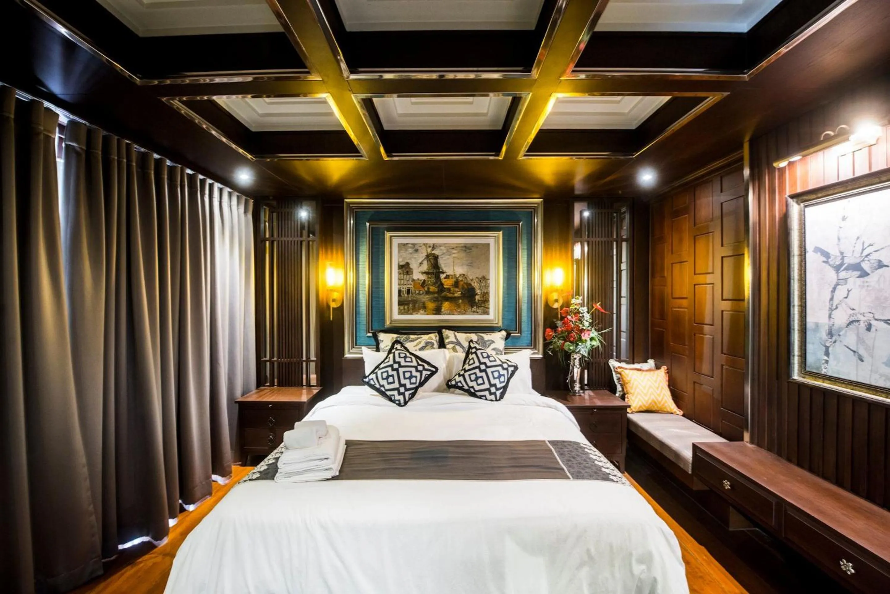 Bedroom, Bed in Amara Villa Khao Ka Lok