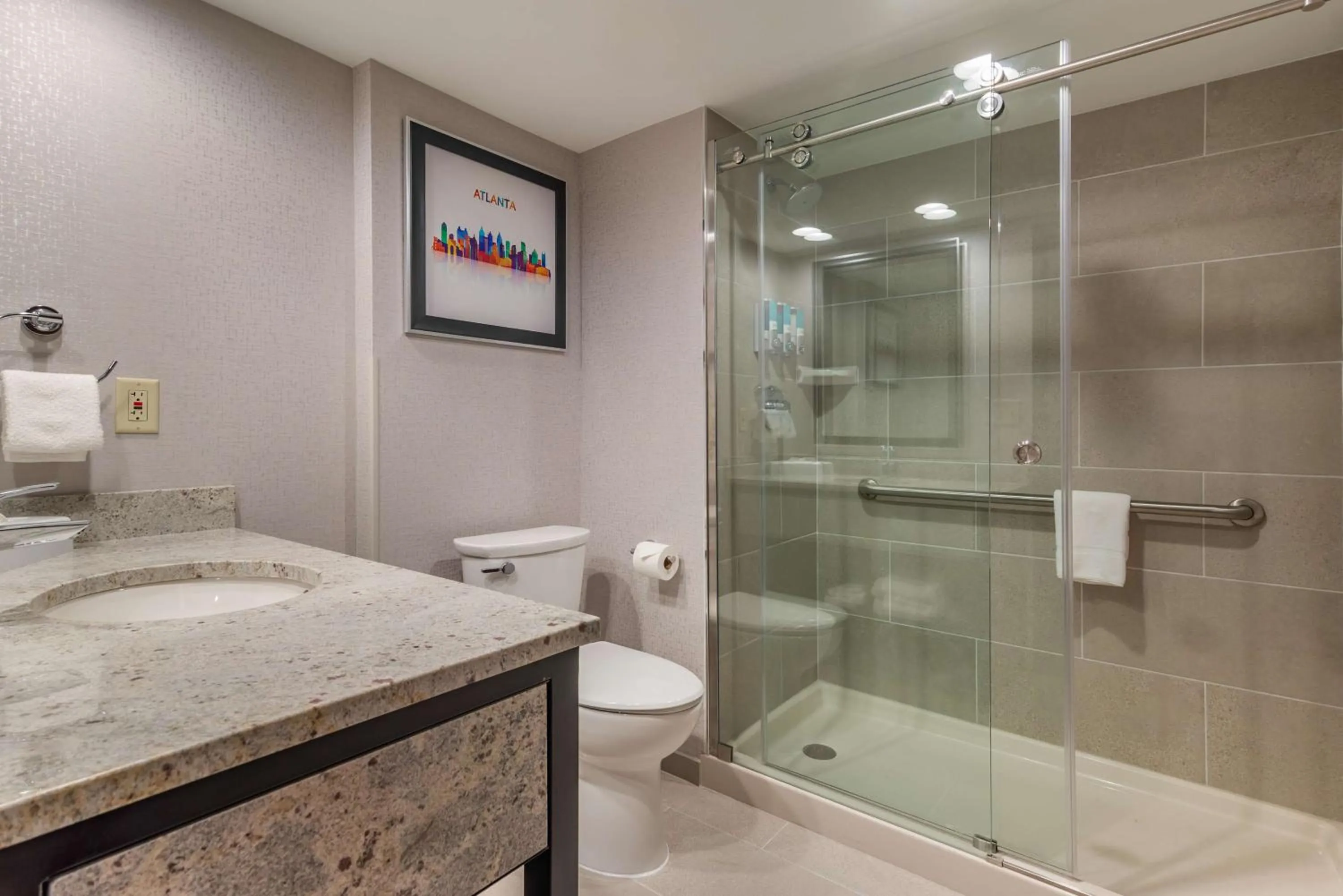 Bathroom in Drury Inn & Suites Atlanta Airport