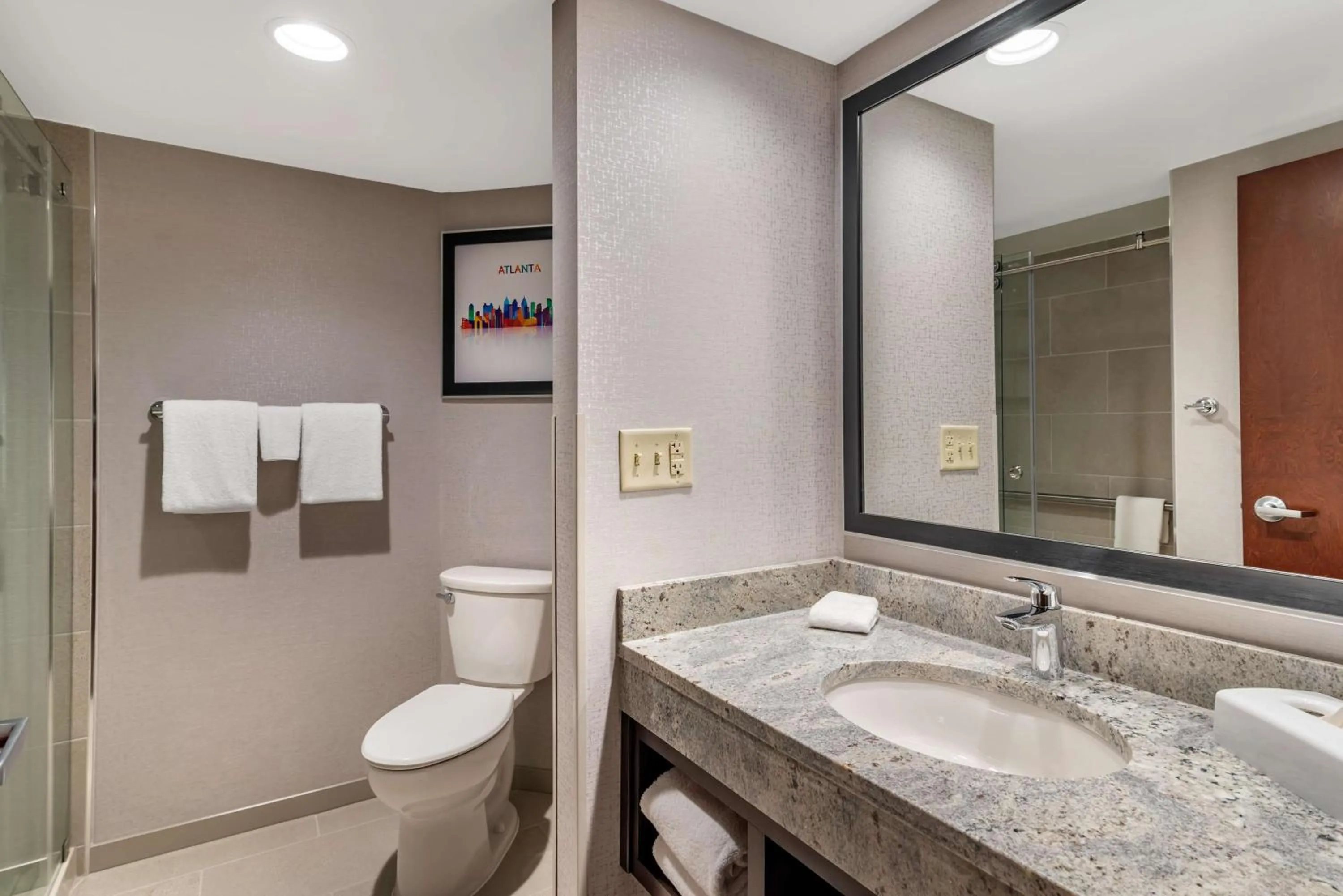 Bathroom in Drury Inn & Suites Atlanta Airport