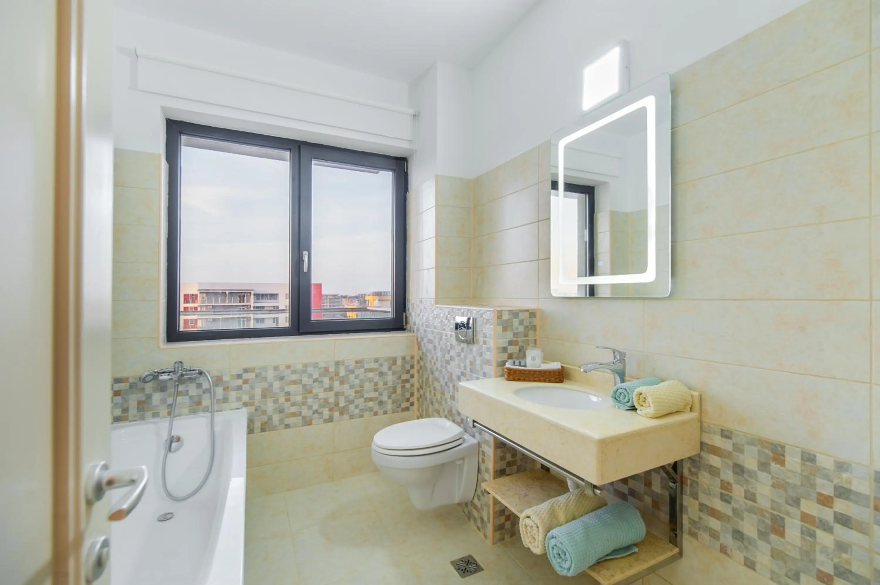 Bathroom in Miramare Residence Aparthotel