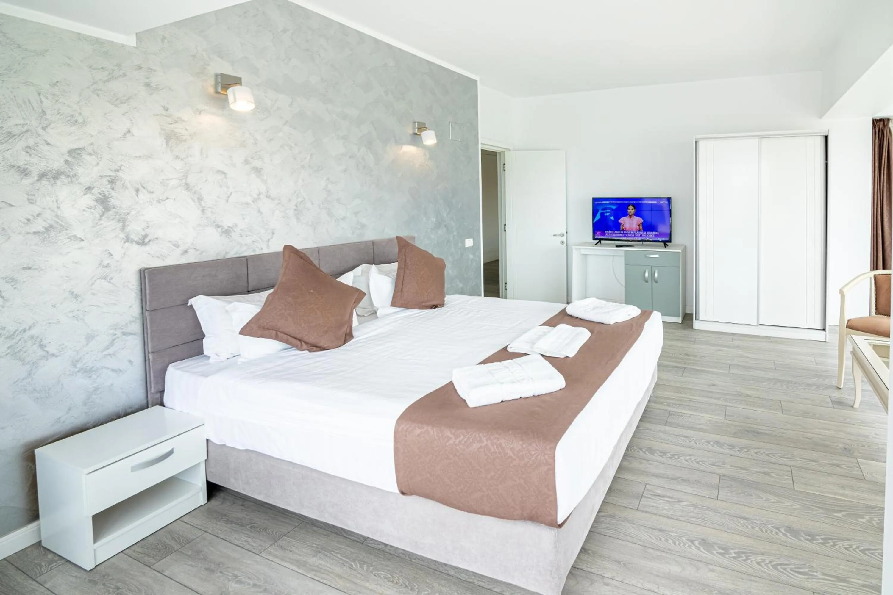 Bed in Miramare Residence Aparthotel