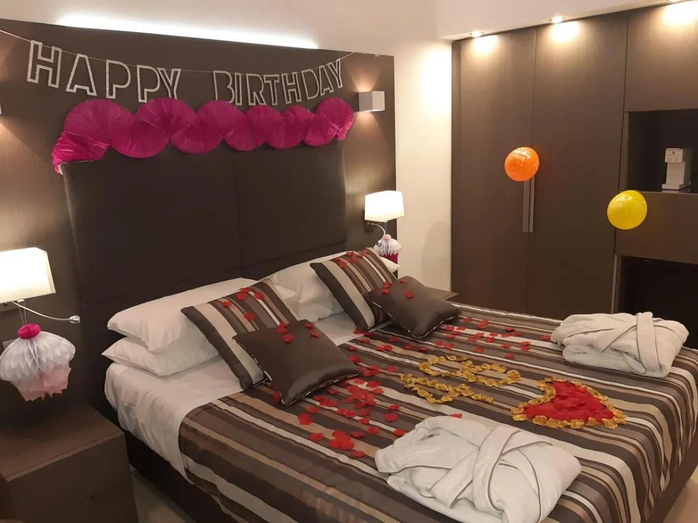 Bed in Wellness Home Rome