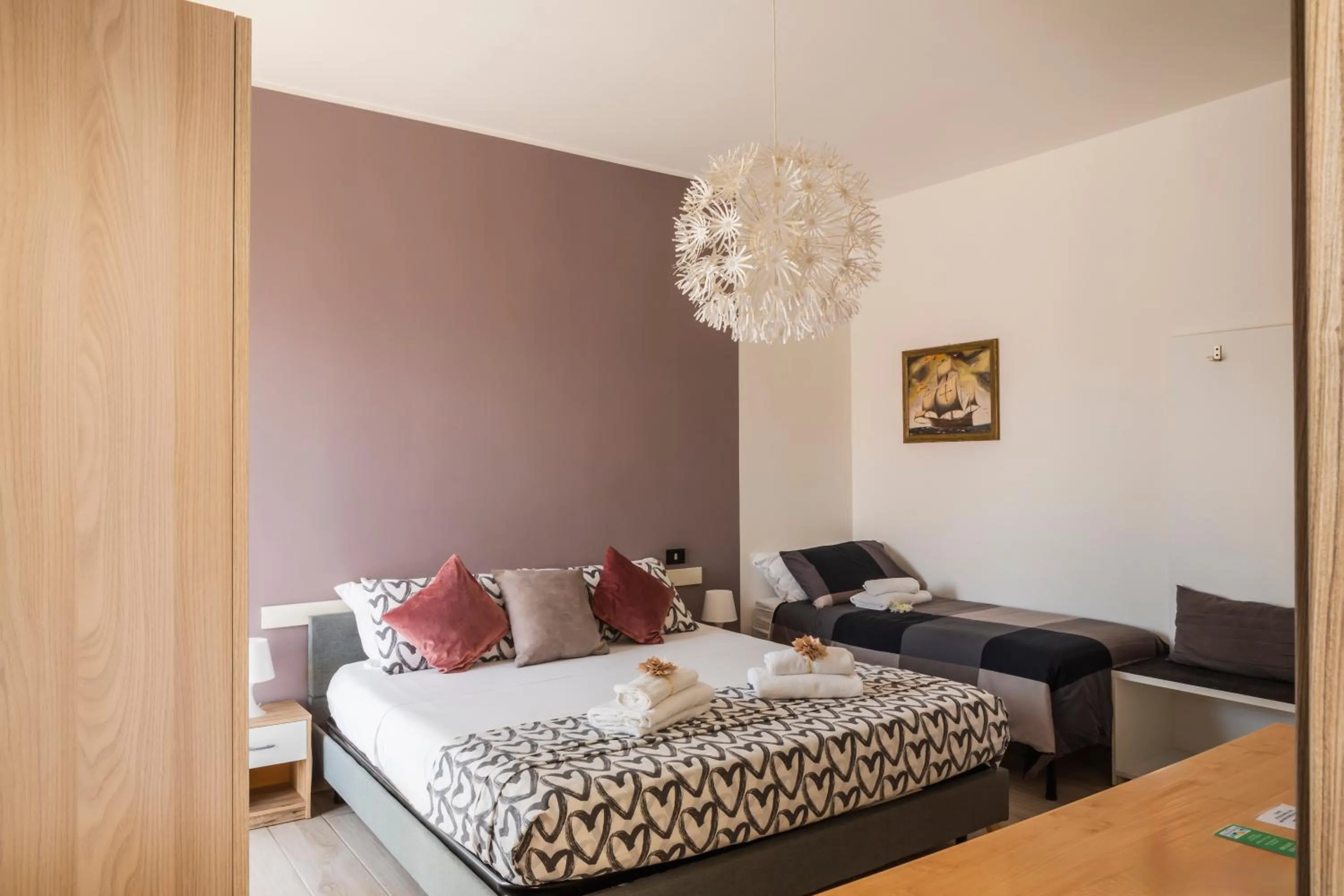 Photo of the whole room, Bed in Benvenuti in puglia