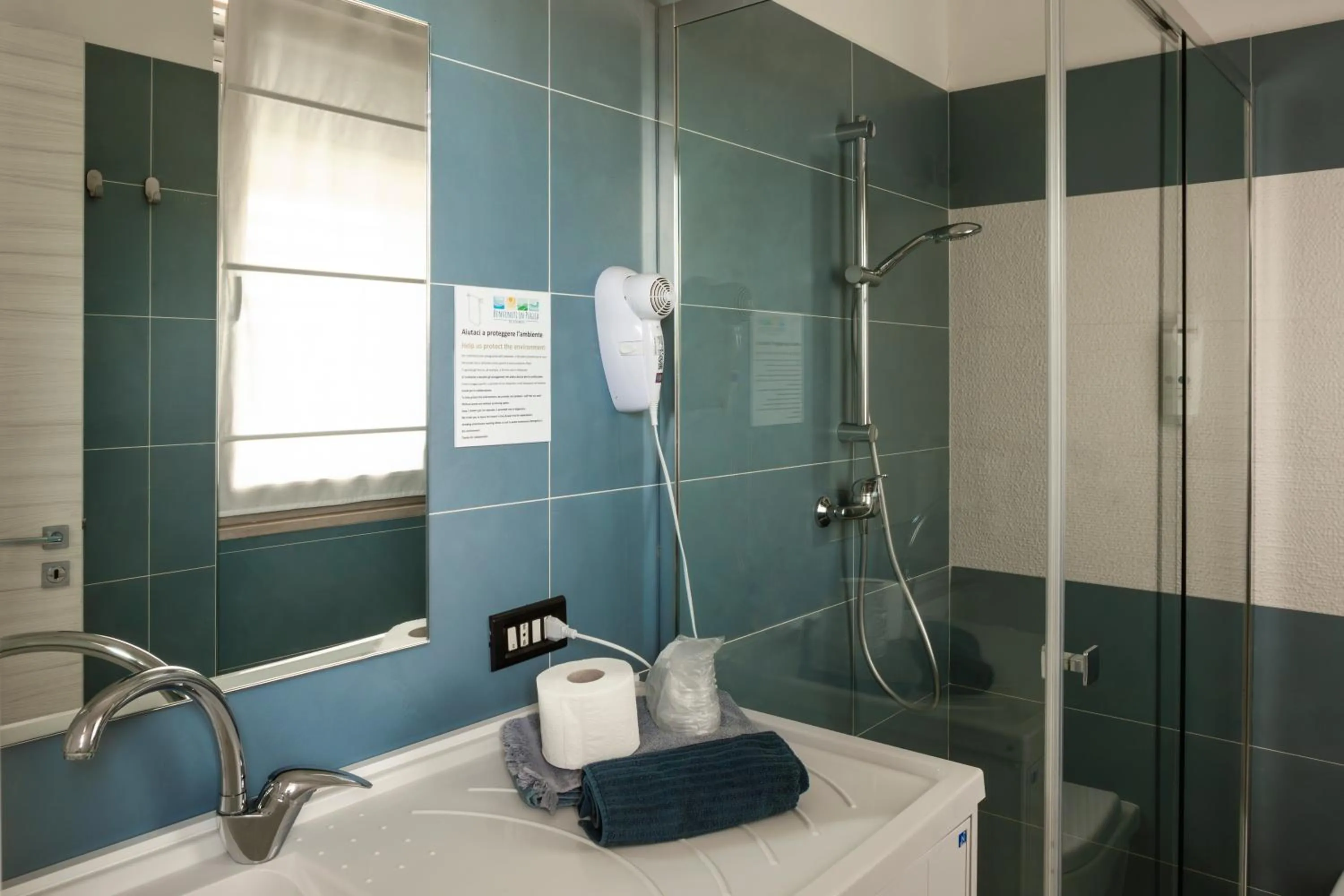 Bathroom in Benvenuti in puglia