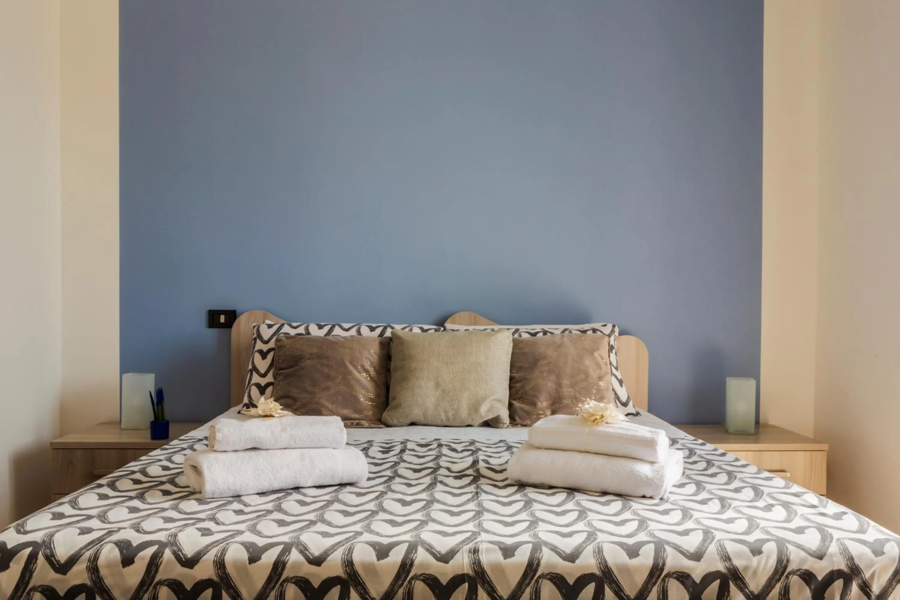 Bedroom, Bed in Benvenuti in puglia