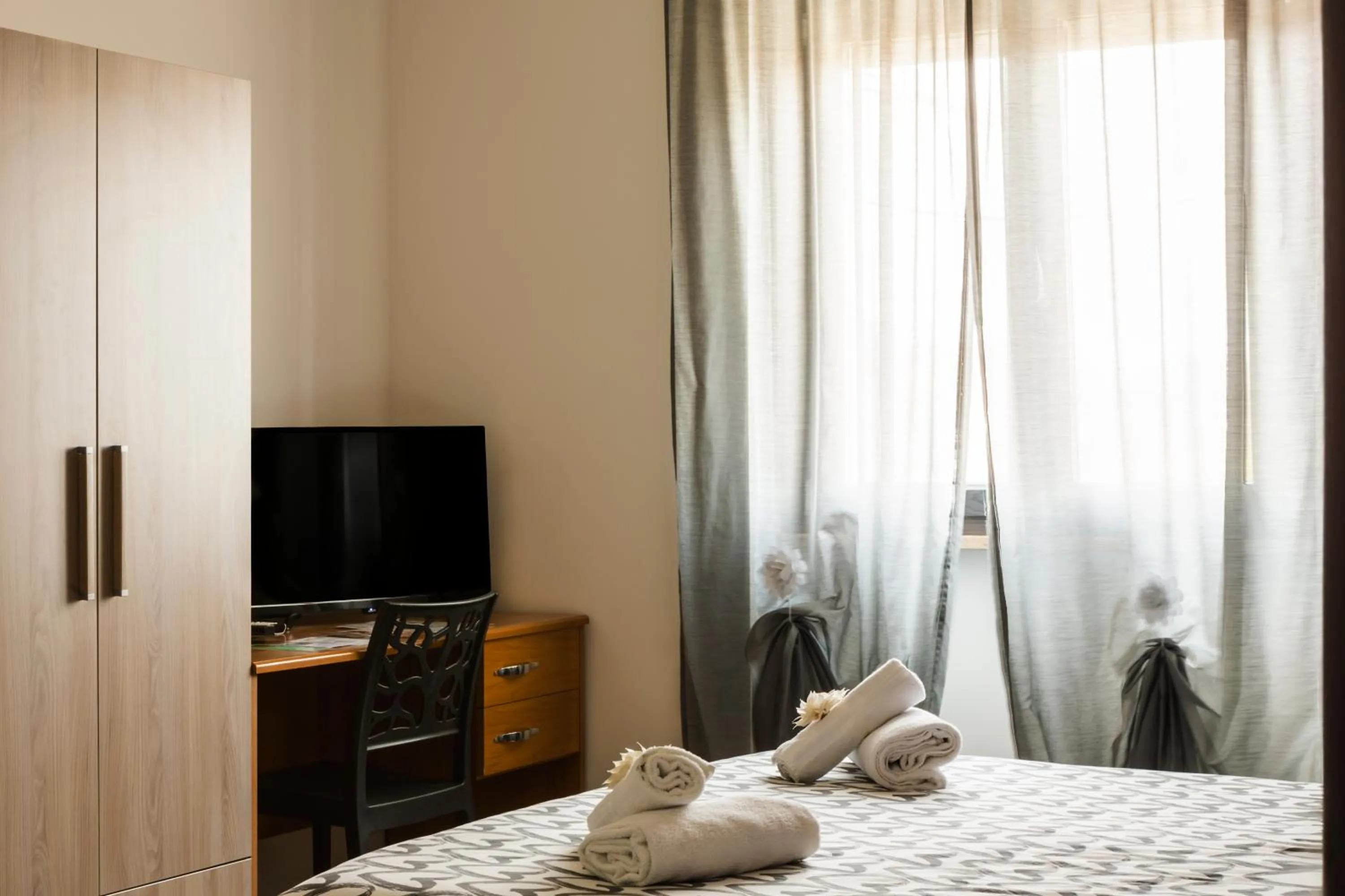 Photo of the whole room, Bed in Benvenuti in puglia