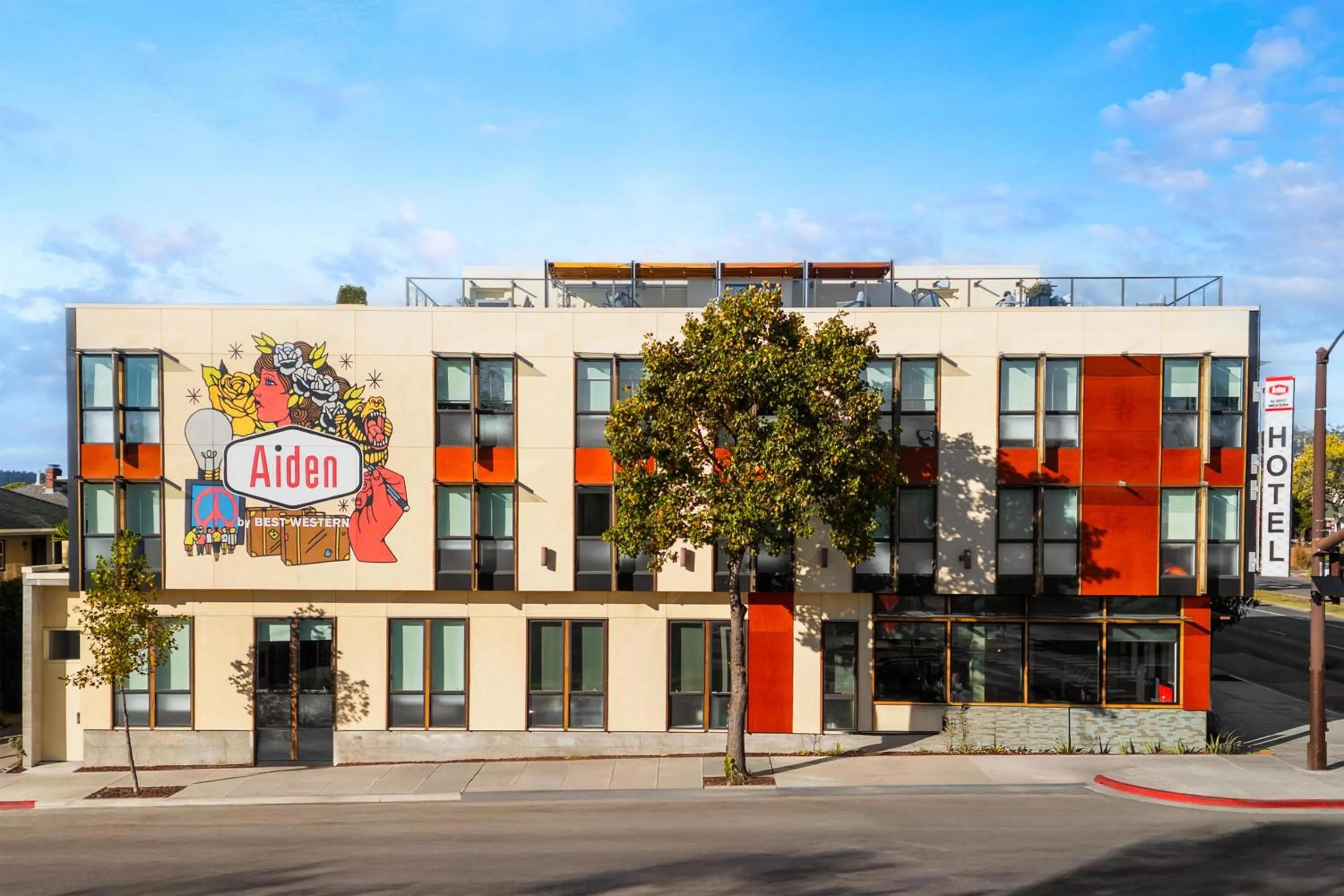 Property building in Aiden by Best Western Berkeley