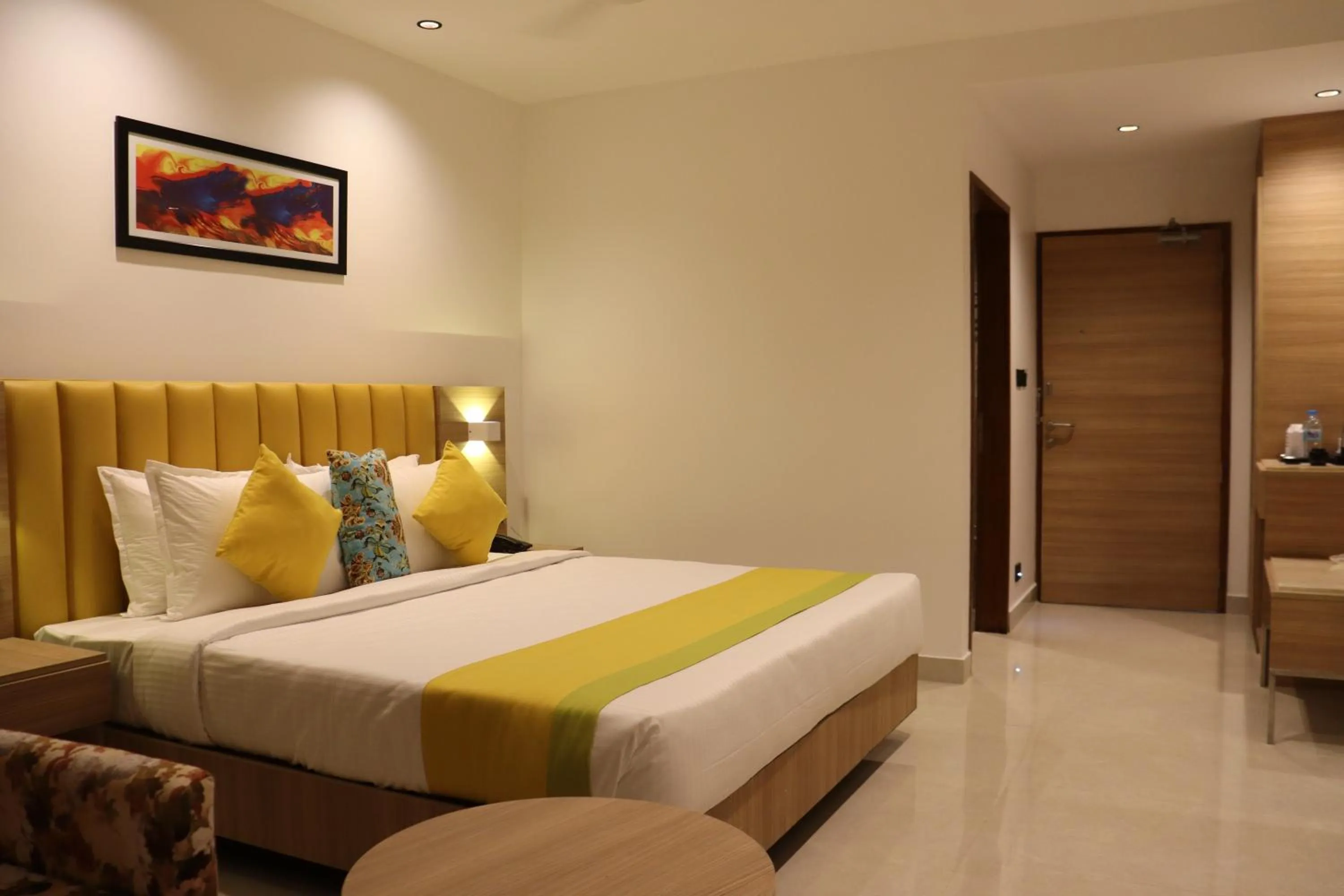 Bed in Hotel Park Residency Thrissur