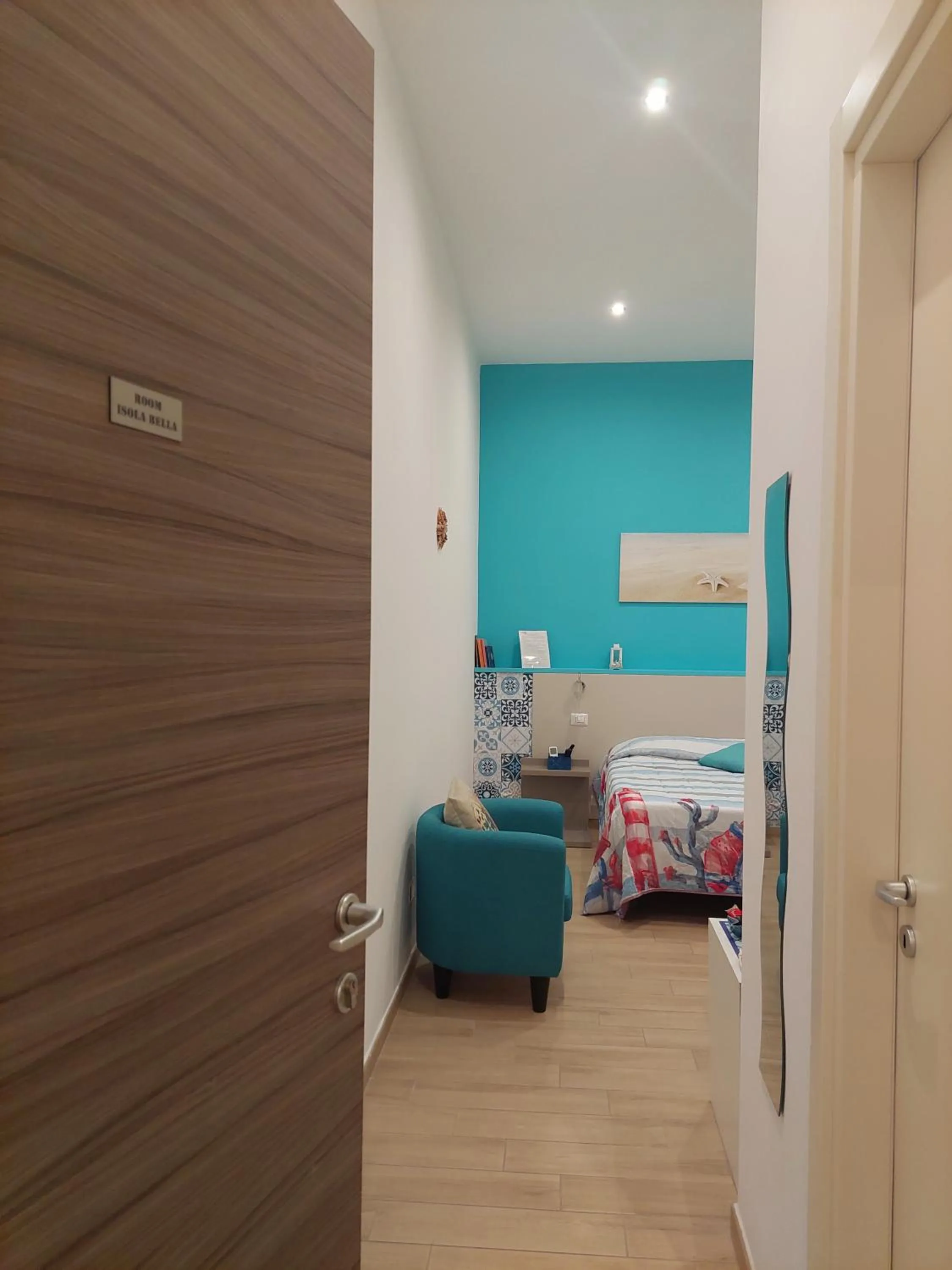 Bed in B&B Marina di Naxos