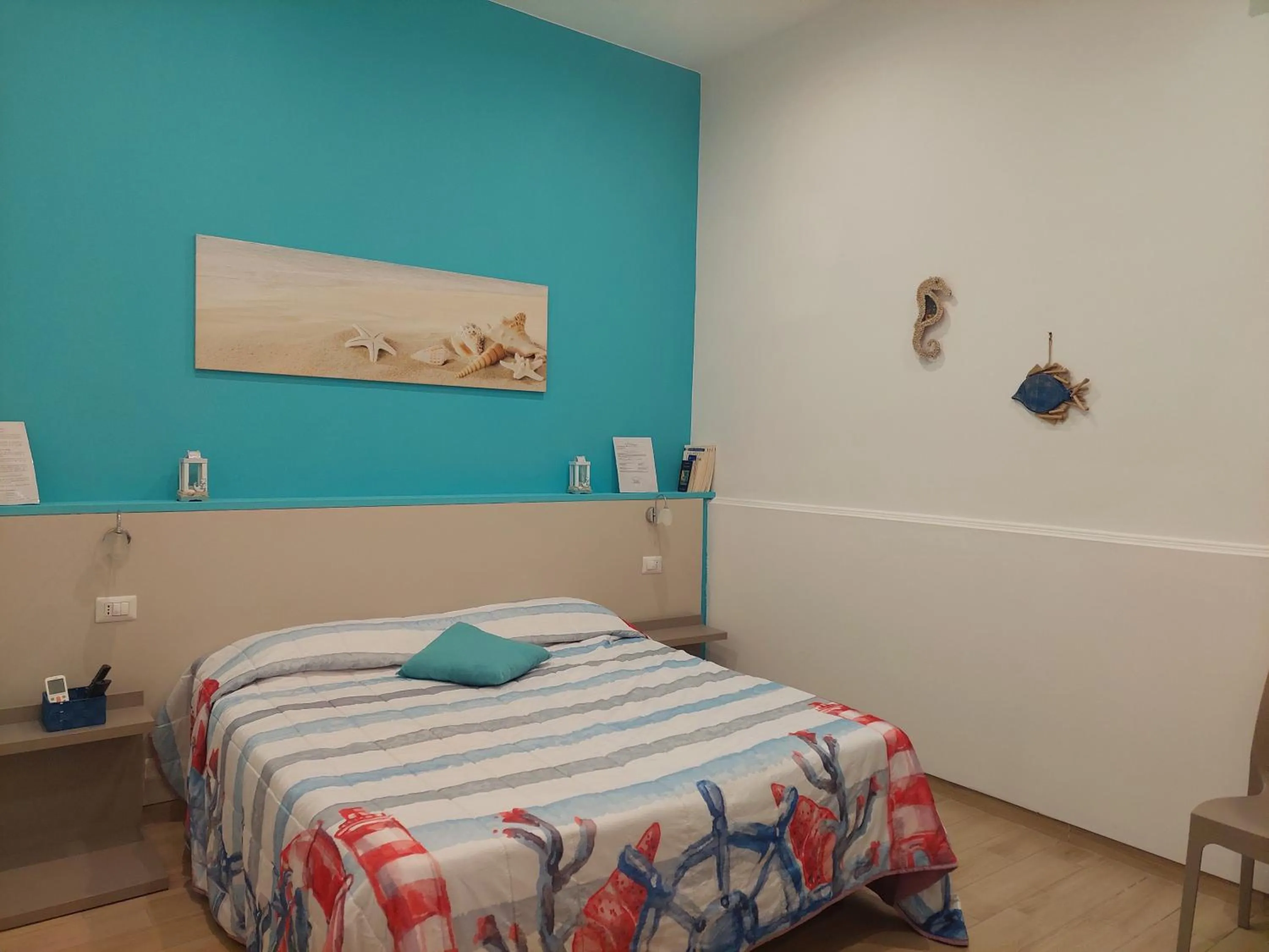 Bed in B&B Marina di Naxos