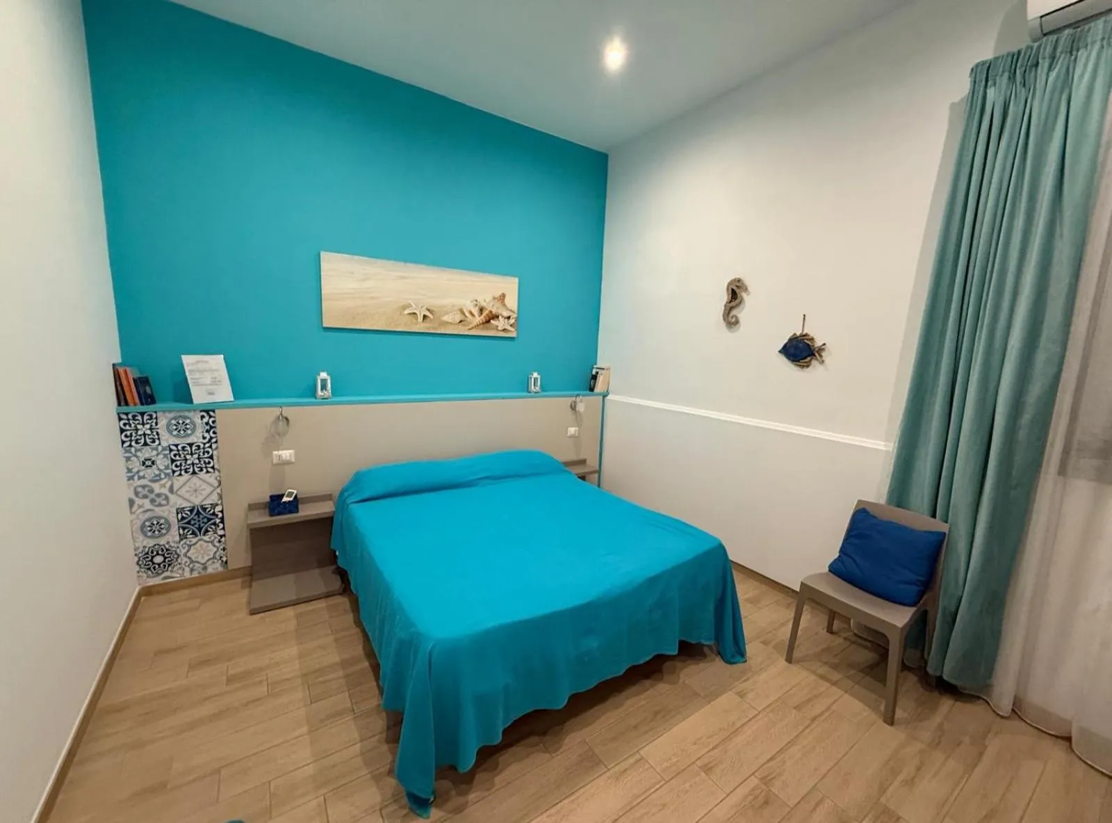 Bed in B&B Marina di Naxos