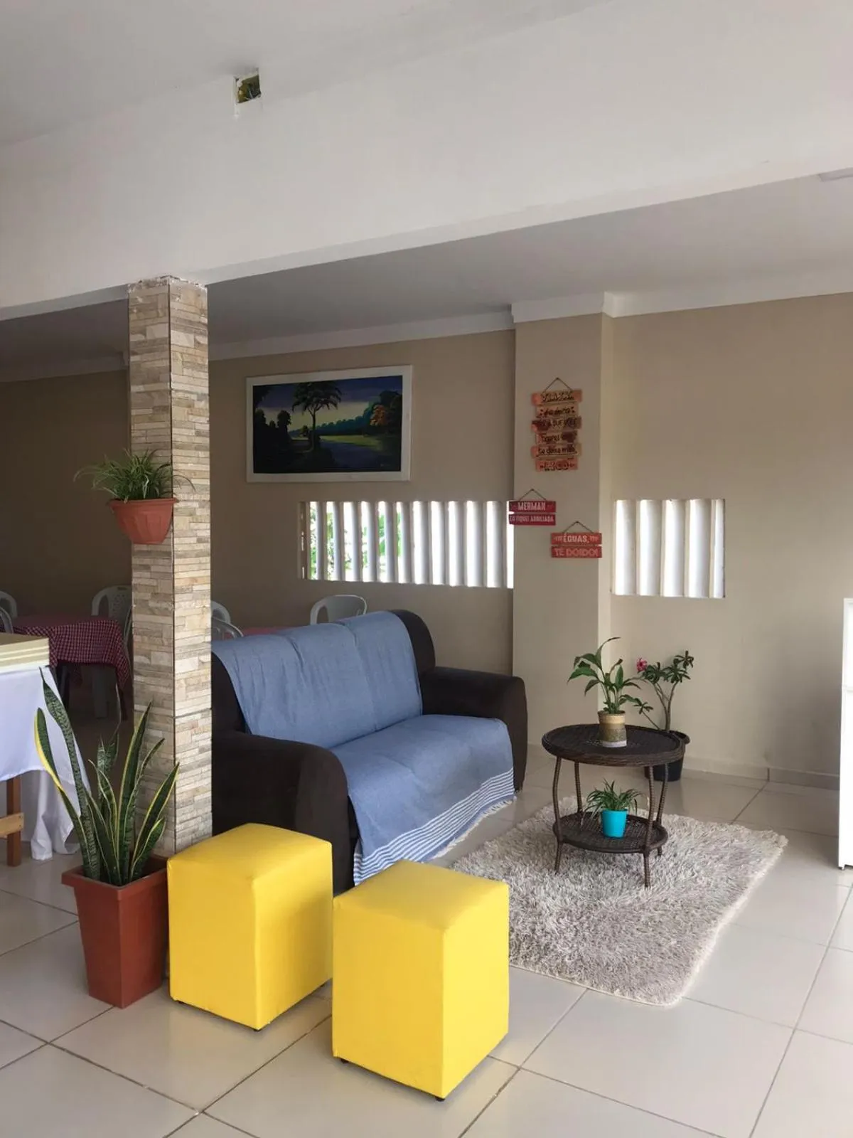 Lobby or reception in Pousada Barreirinhas House