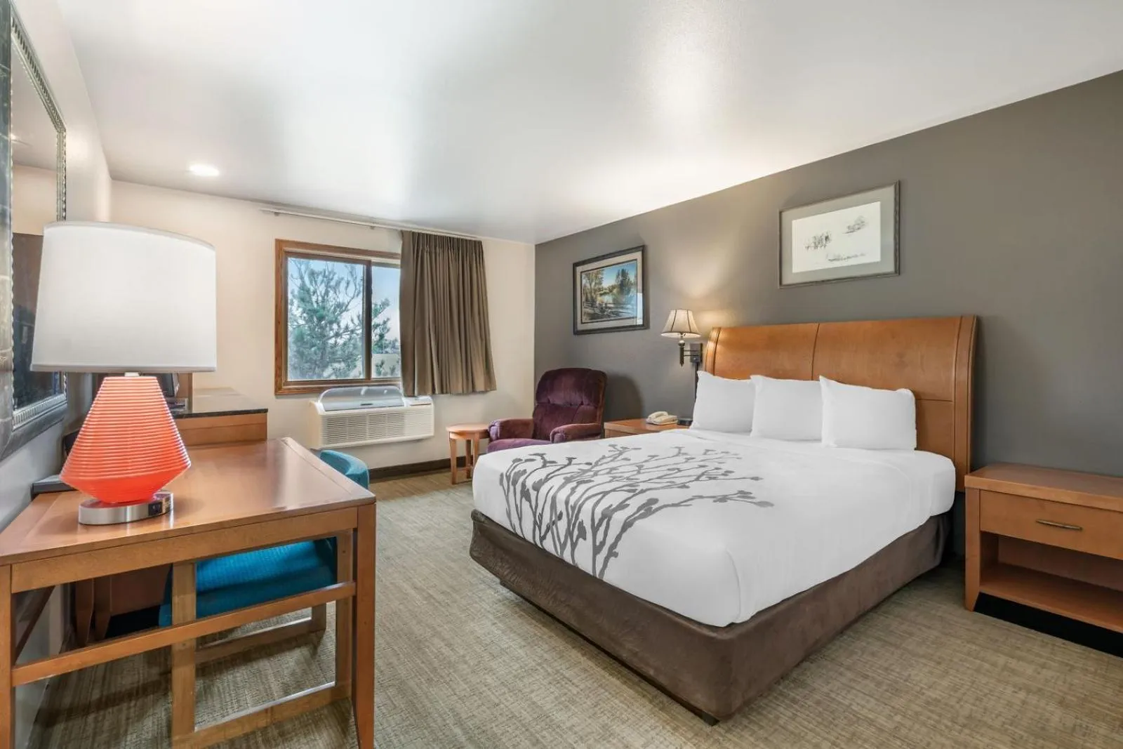 Photo of the whole room, Bed in Colstrip Inn & Suites