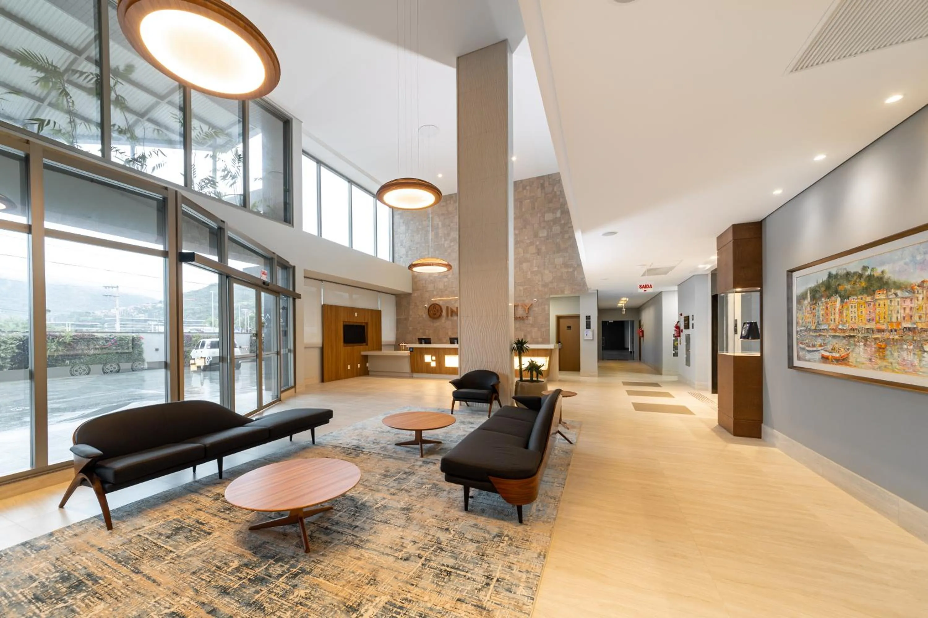 Lobby or reception in Intercity Portofino Florianópolis