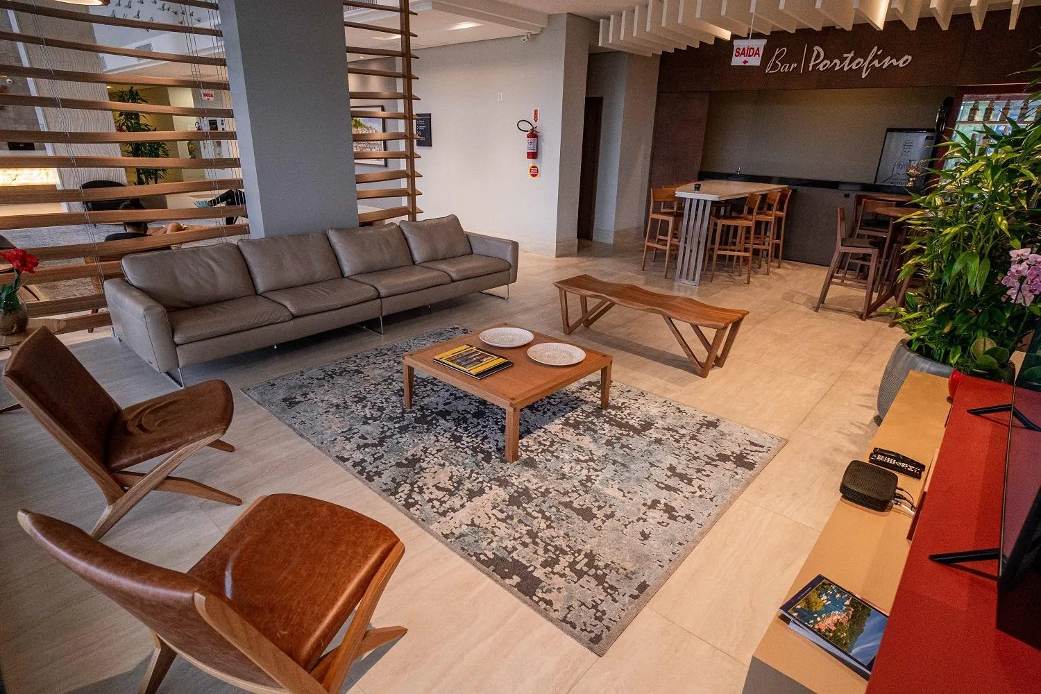 Lobby or reception in Intercity Portofino Florianópolis