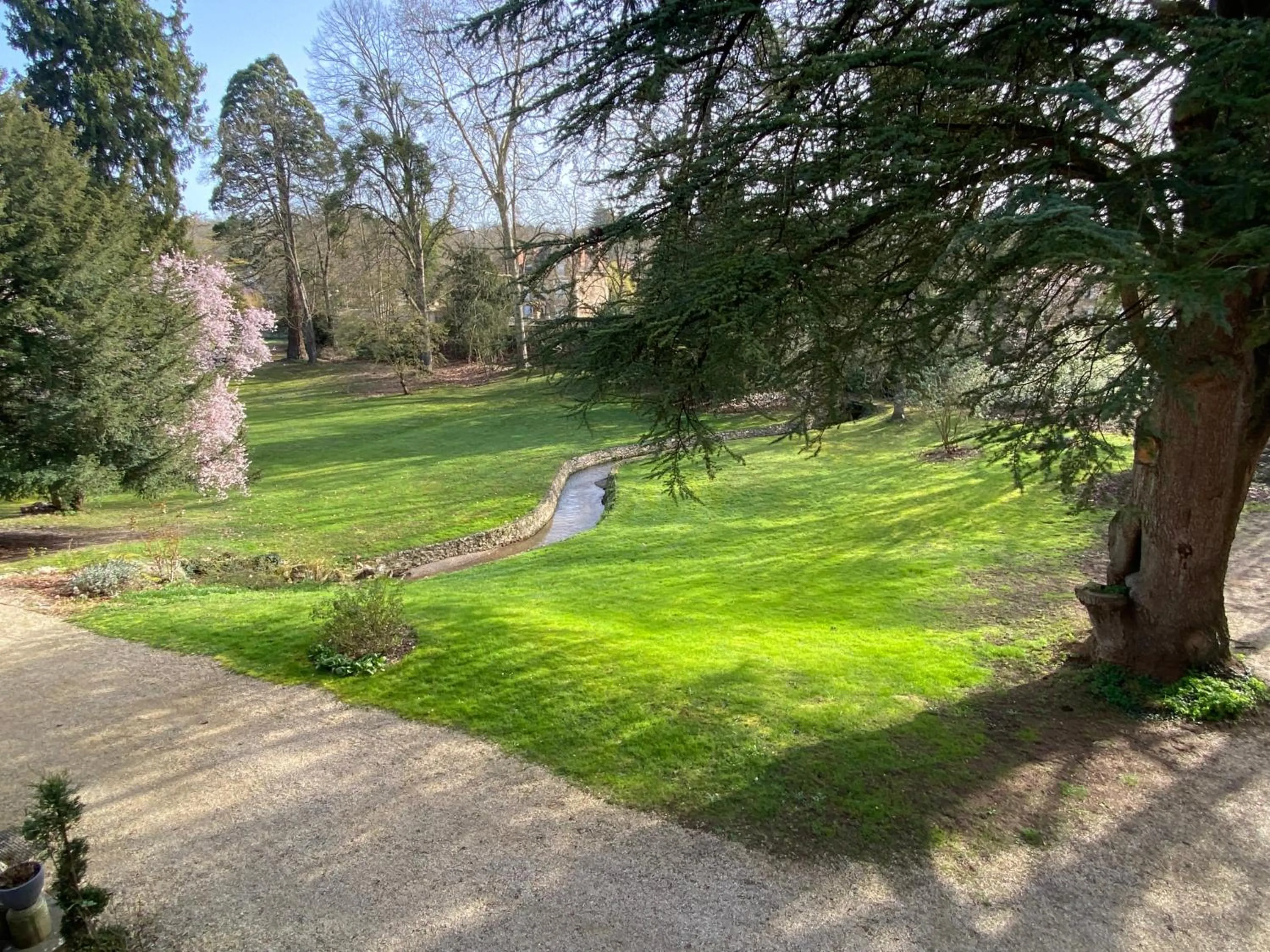 Garden view in Propriété Les Ruisseaux