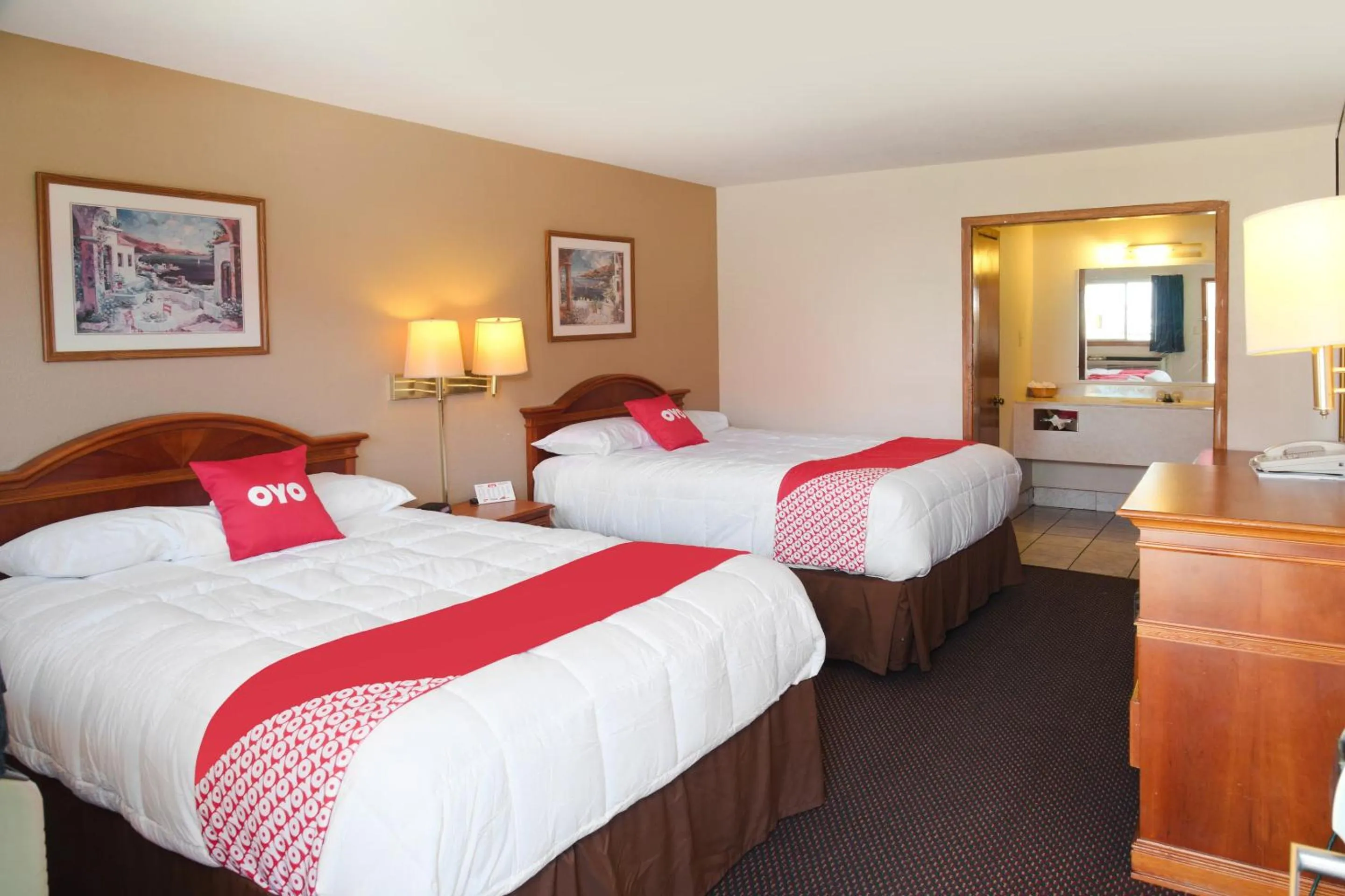 Bedroom, Bed in OYO Hotel Guymon OK US-54