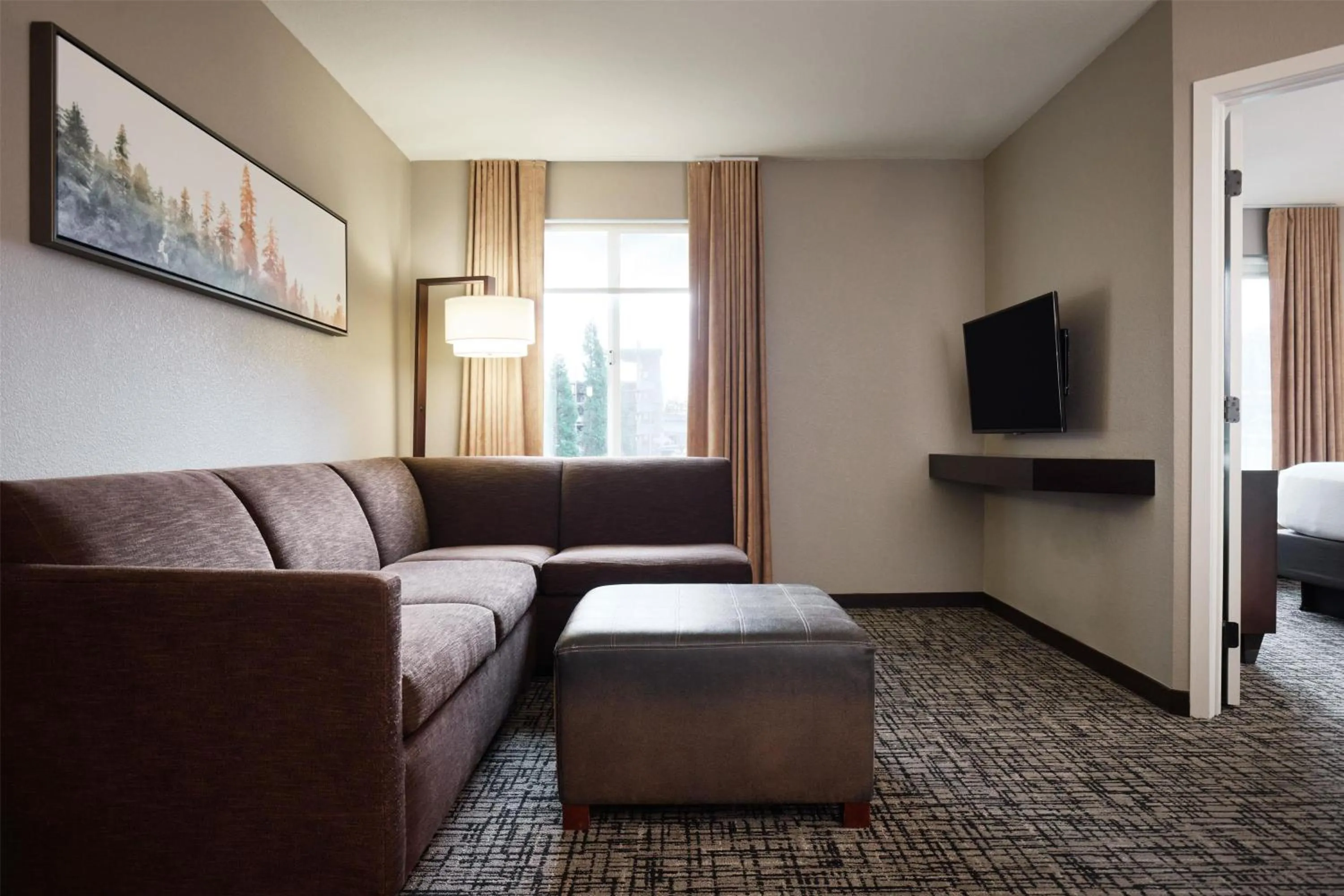 Photo of the whole room in Hyatt House Seattle Bellevue