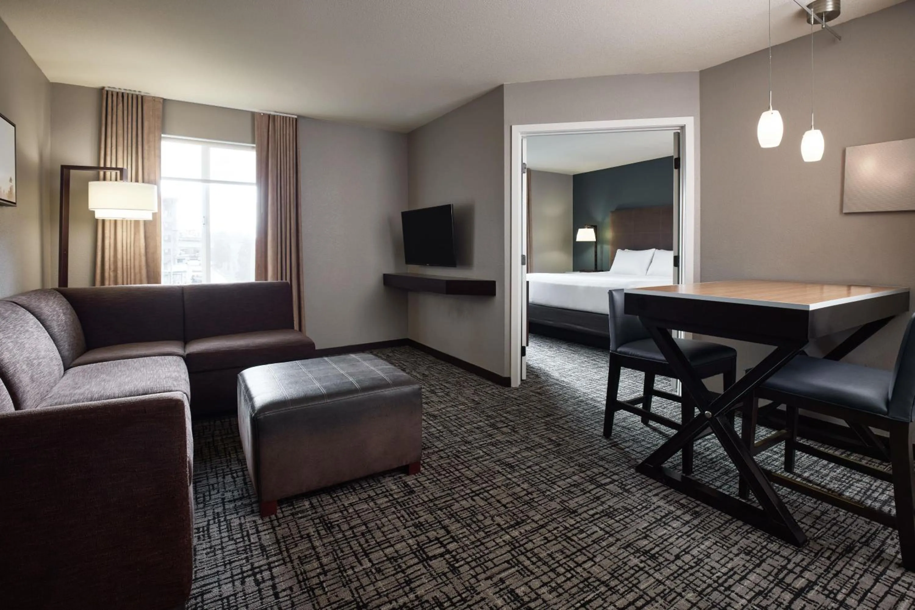 Photo of the whole room in Hyatt House Seattle Bellevue