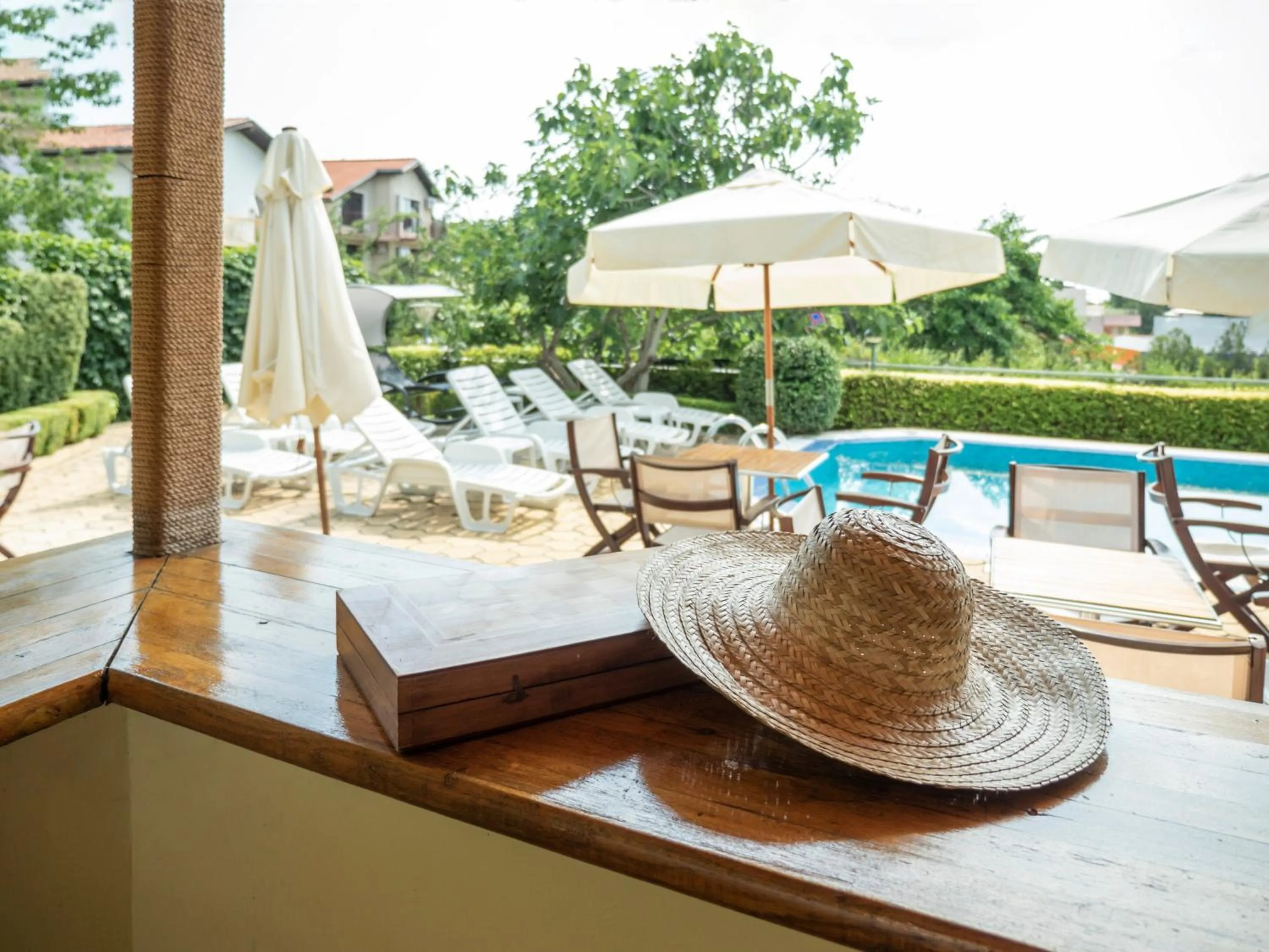 Patio in Milennia Family Hotel