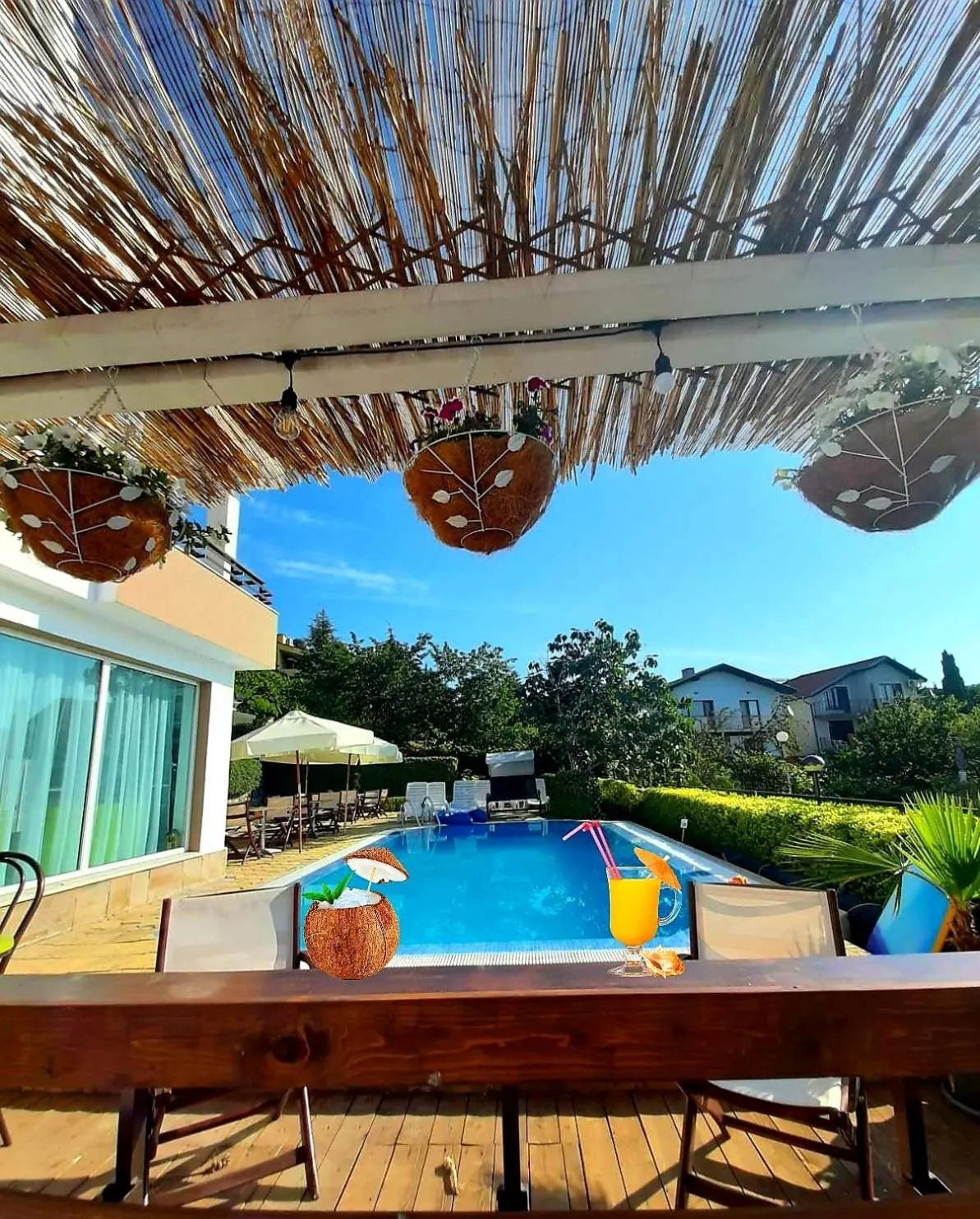 Patio in Milennia Family Hotel