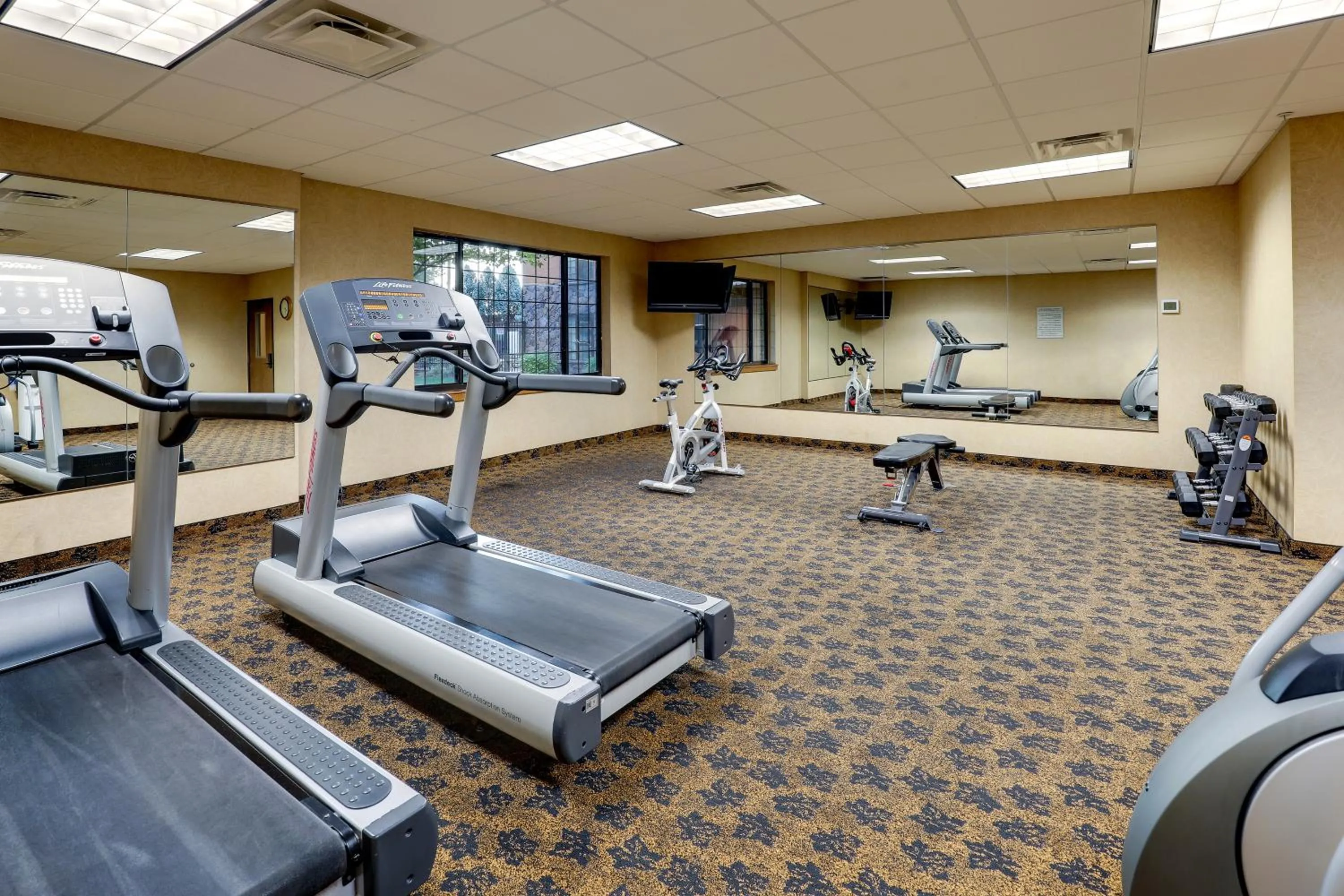 Fitness centre/facilities in Stoney Creek Hotel Sioux City