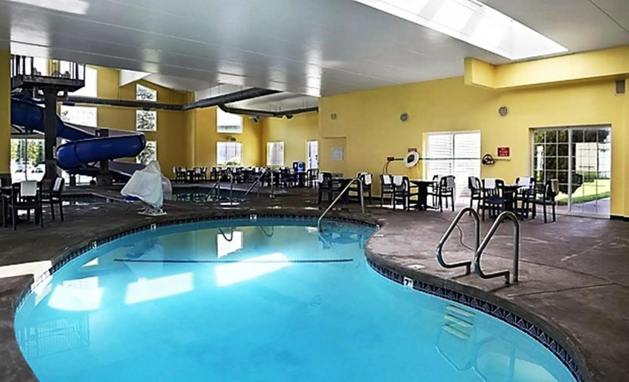 Swimming pool in Ramada by Wyndham Spokane Airport