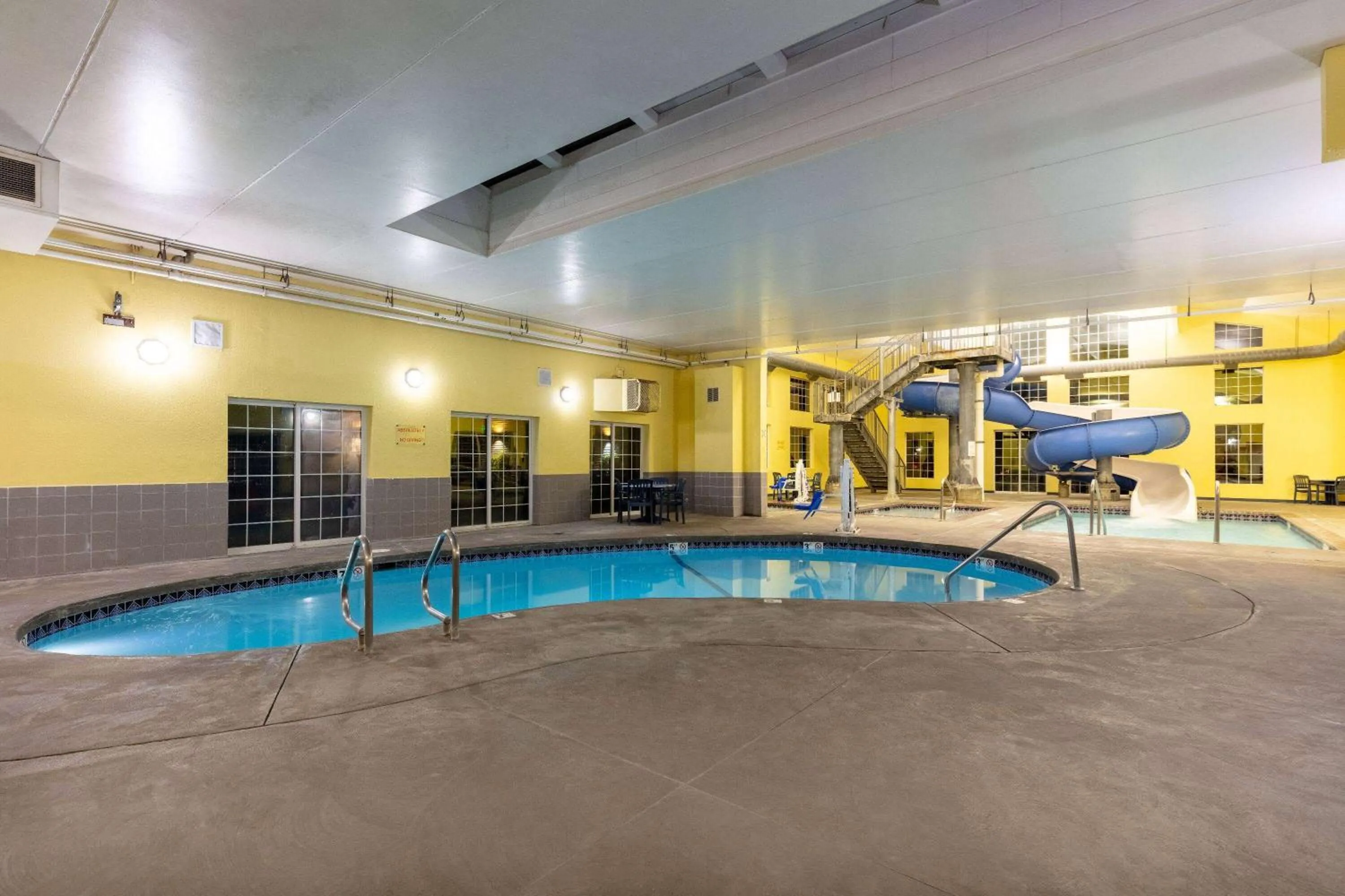 Pool view in Ramada by Wyndham Spokane Airport