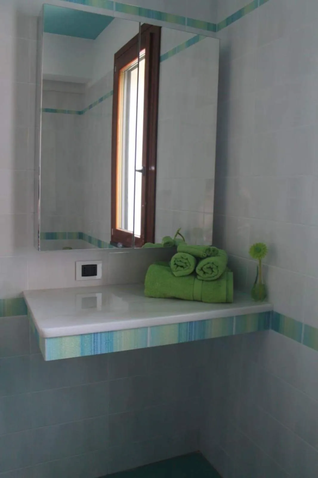 Bathroom in B&B DA CHIARA SEA SIGHT