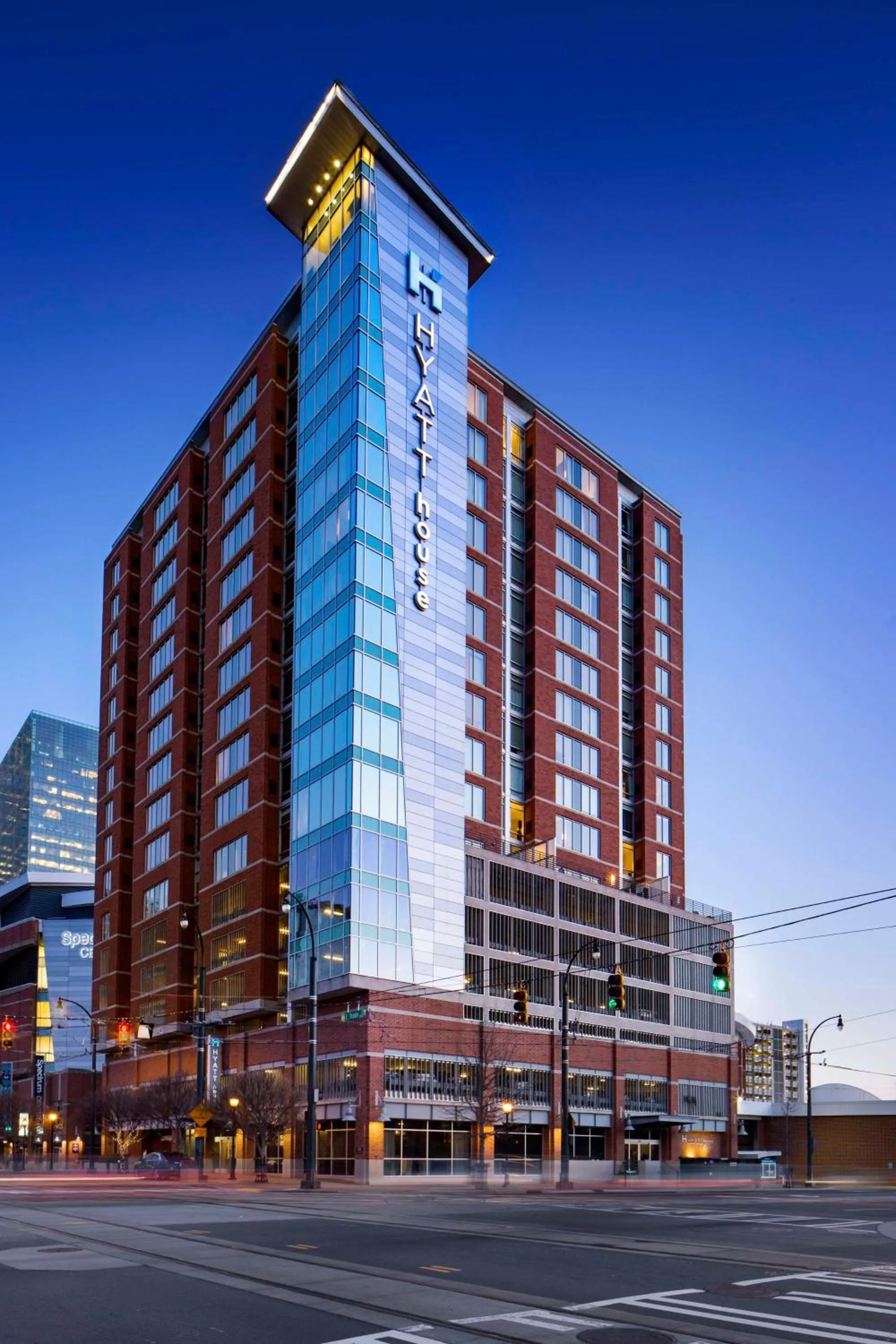 Property building in Hyatt House Charlotte Center City