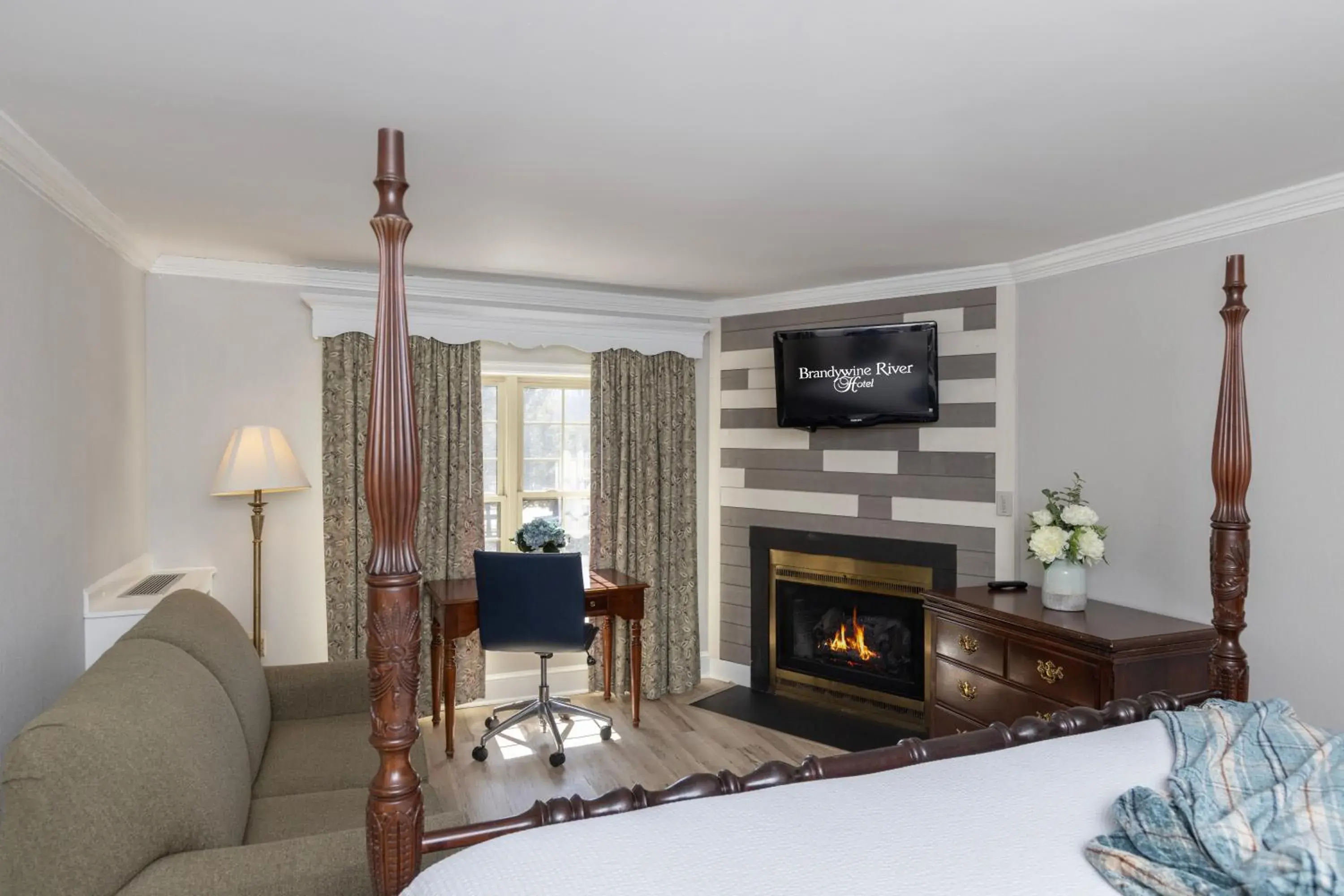 King Suite with Spa Bath in Brandywine River Hotel King Suite with Spa Bath in Brandywine River Hotel
