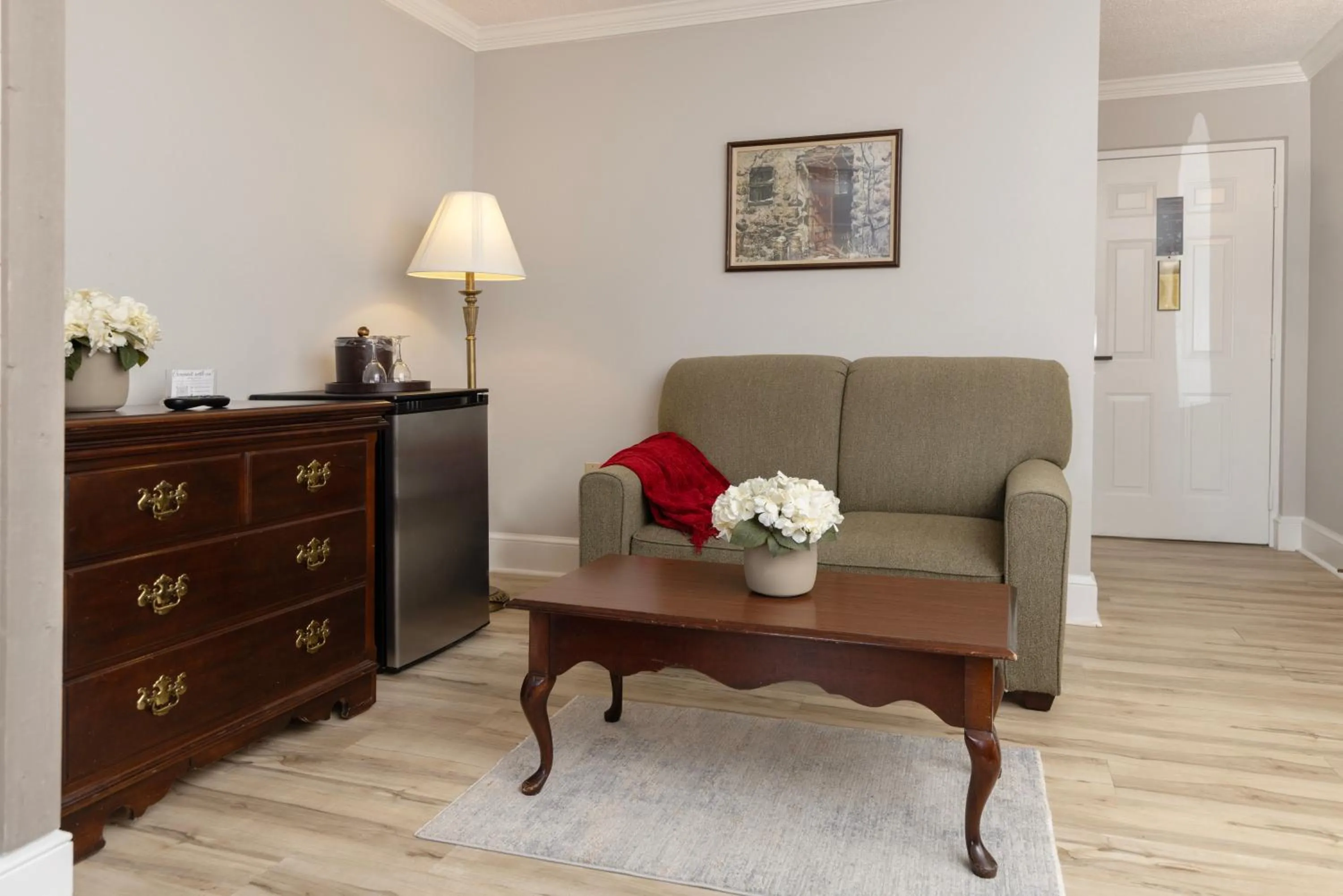 Seating area in Brandywine River Hotel