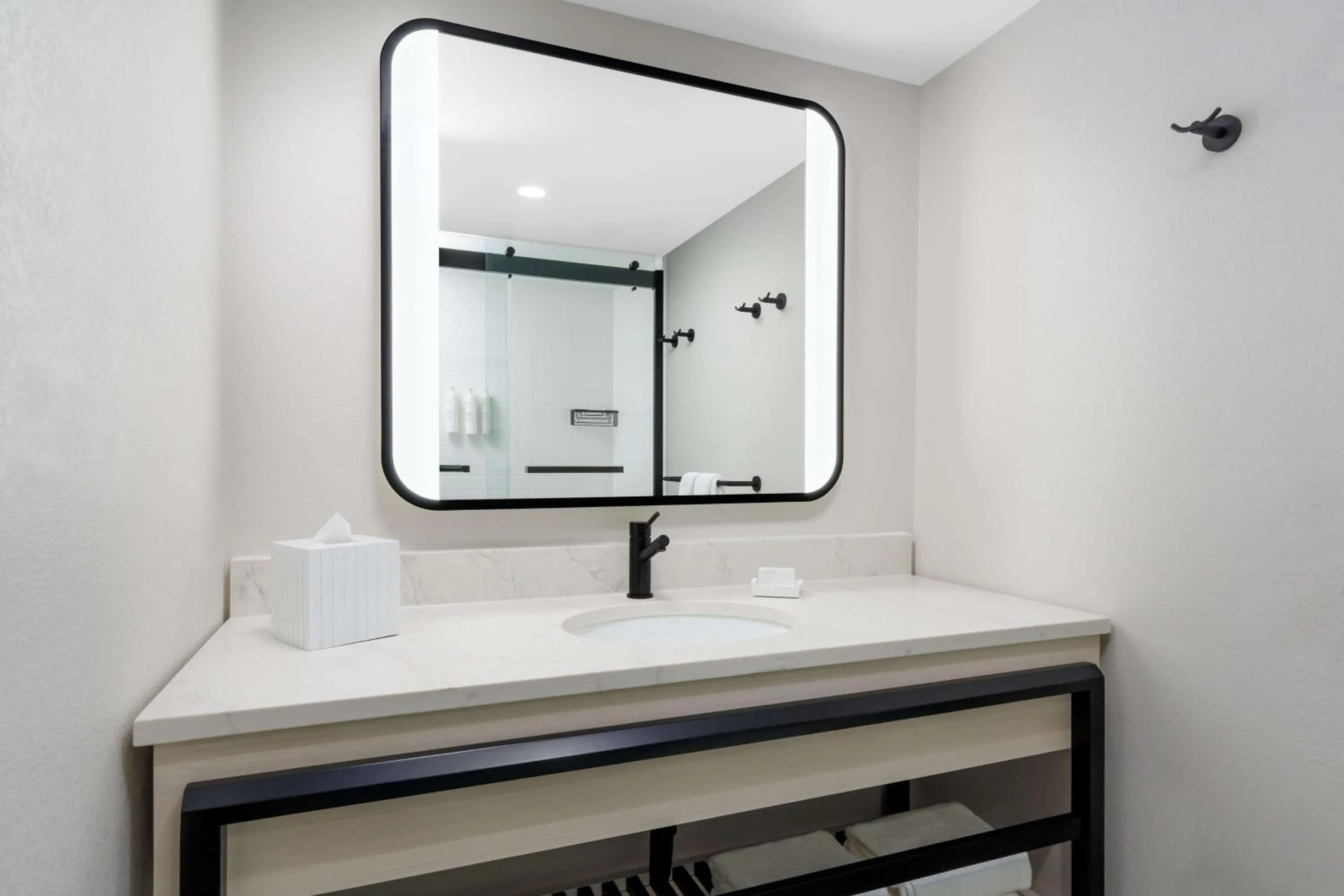 Bathroom in Hilton Garden Inn Ocean City Oceanfront