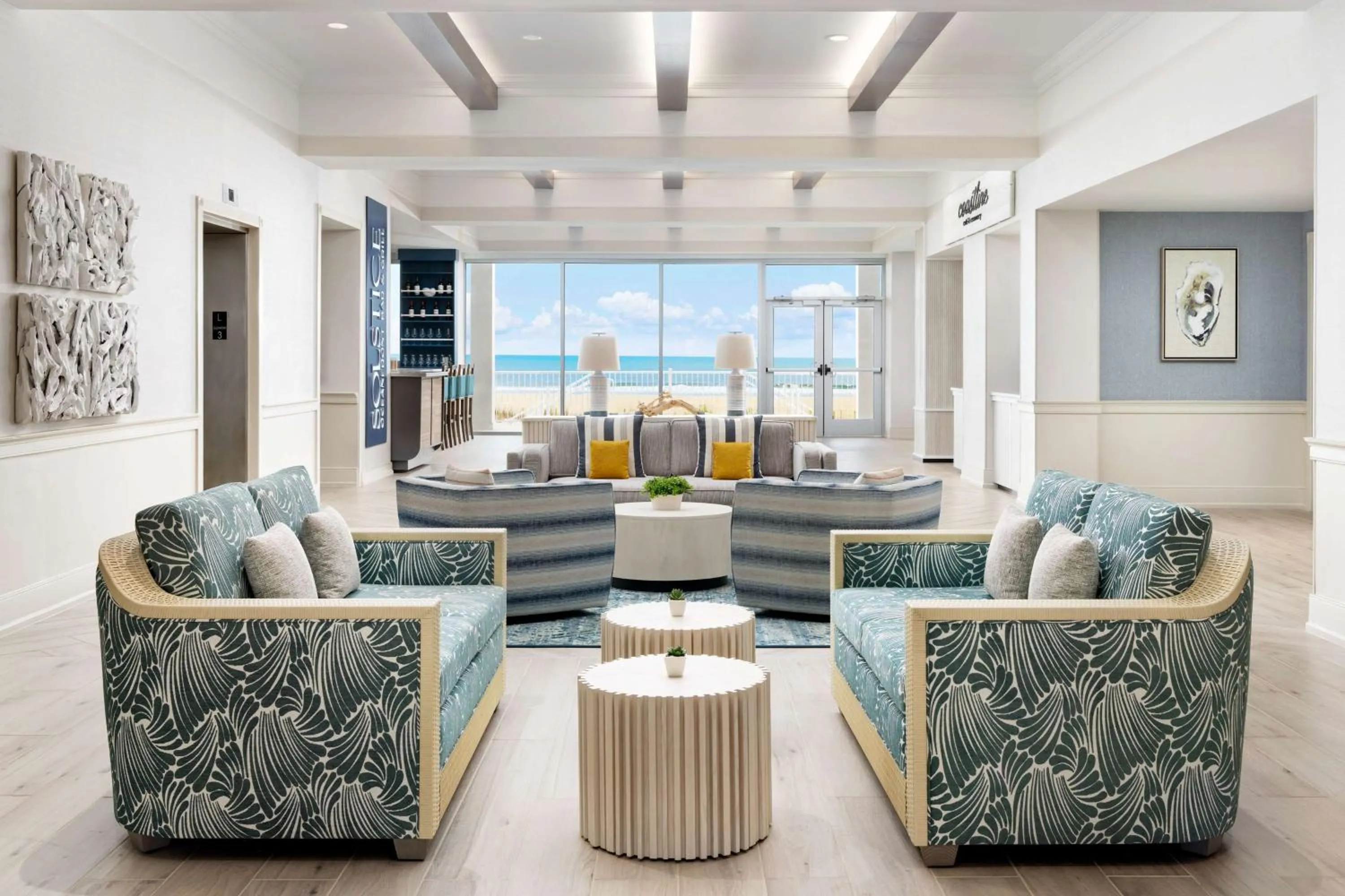 Lobby or reception in Hilton Garden Inn Ocean City Oceanfront