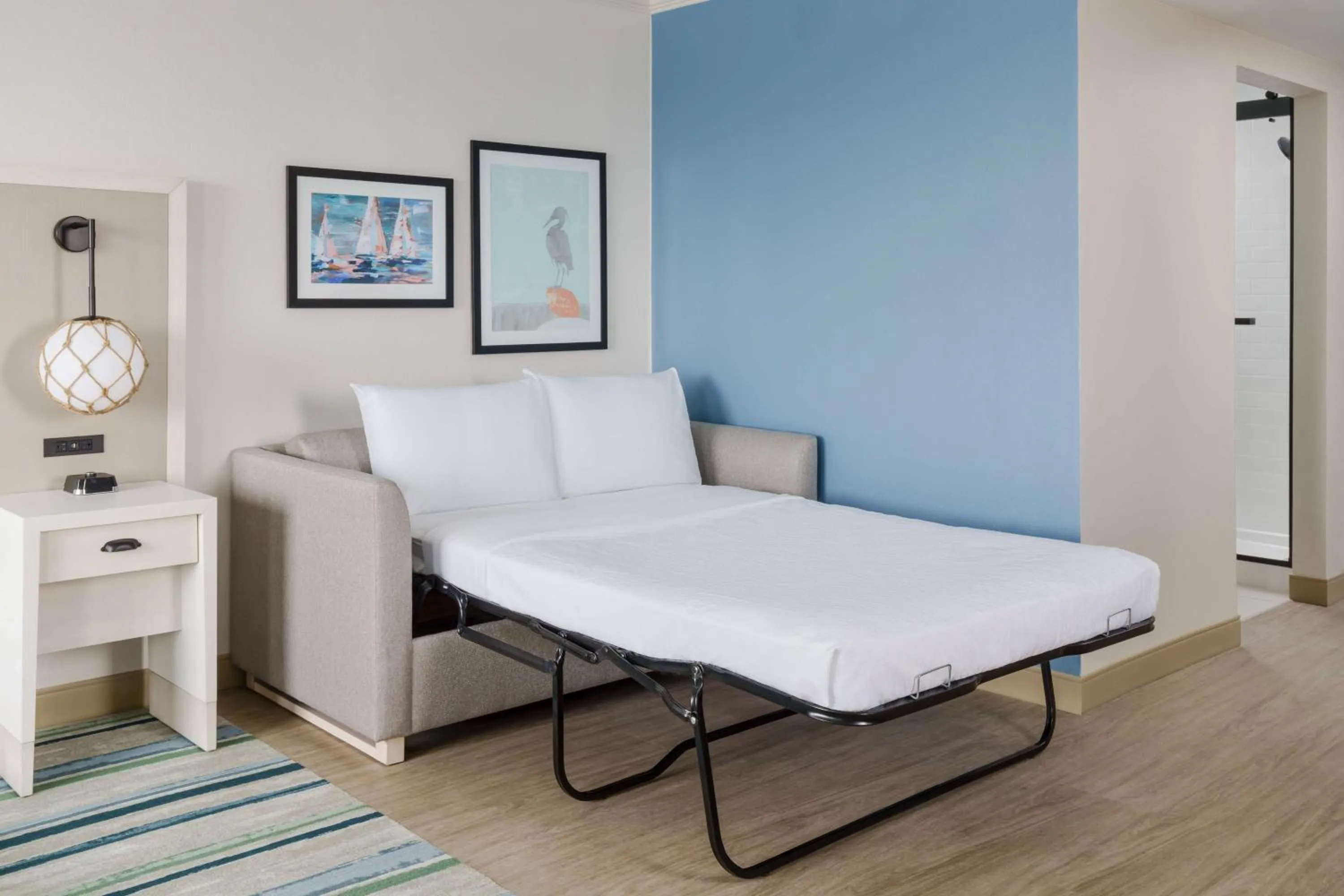 Living room in Hilton Garden Inn Ocean City Oceanfront